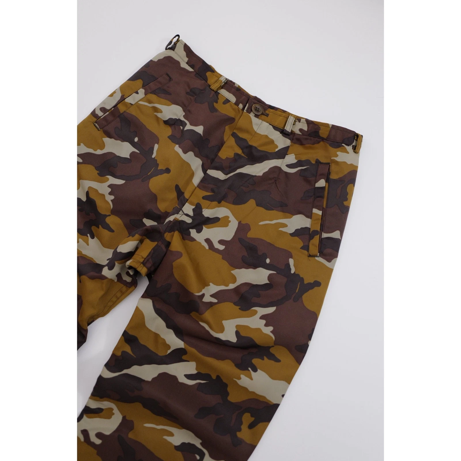 YOHJI YAMAMOTO Pantalon droit Multicolore vintage, passéist — photo 2