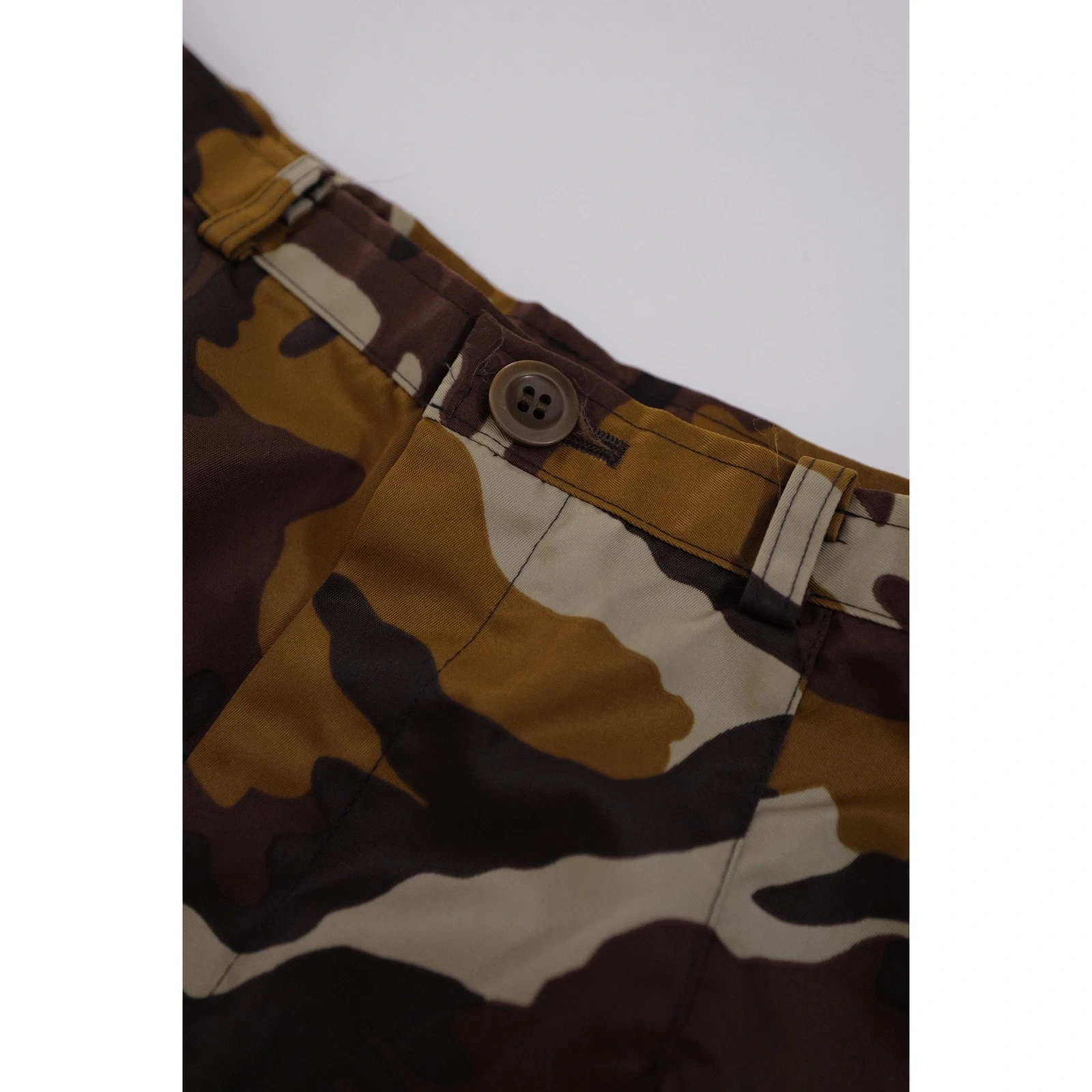 YOHJI YAMAMOTO Pantalon droit Multicolore vintage, passéist — photo 5