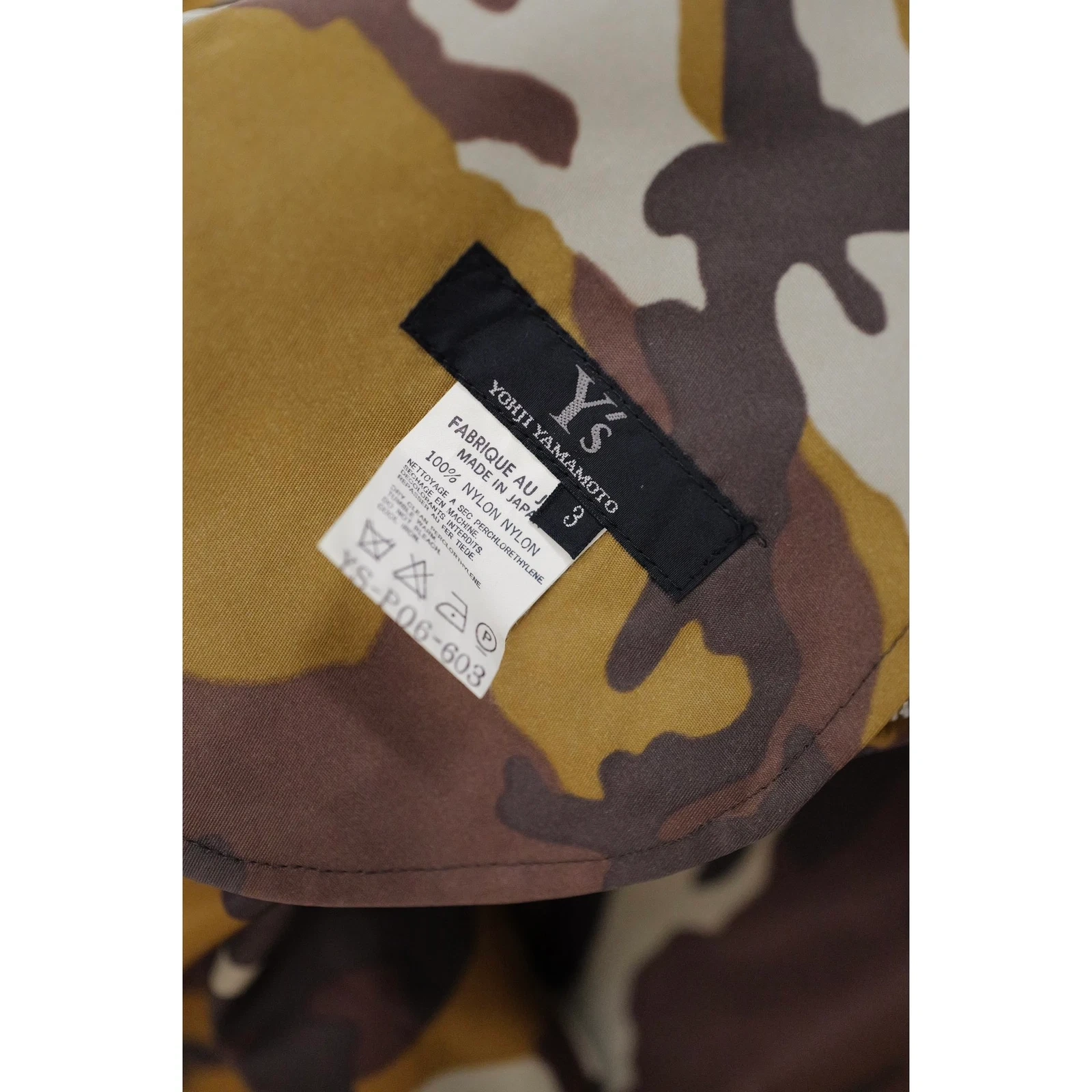 YOHJI YAMAMOTO Pantalon droit Multicolore vintage, passéist — photo 9