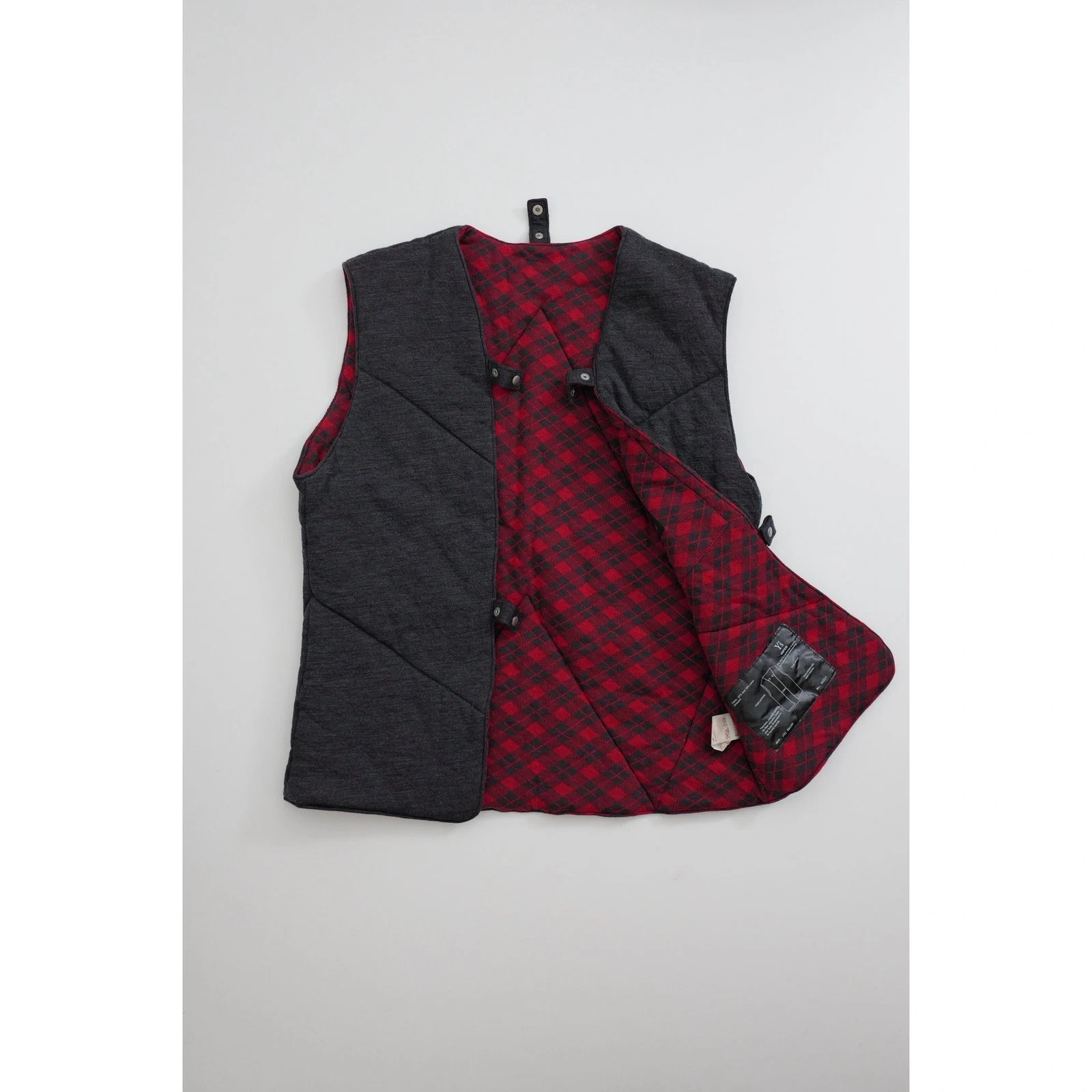 YOHJI YAMAMOTO Veste Noir vintage, passéist — photo 11
