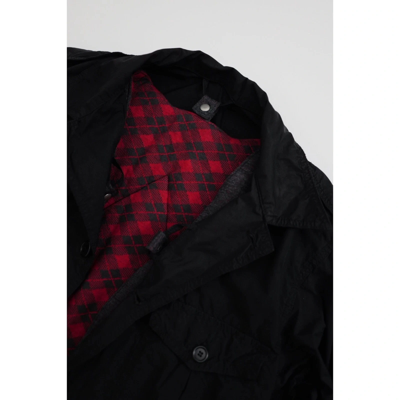 YOHJI YAMAMOTO Veste Noir vintage, passéist — photo 14