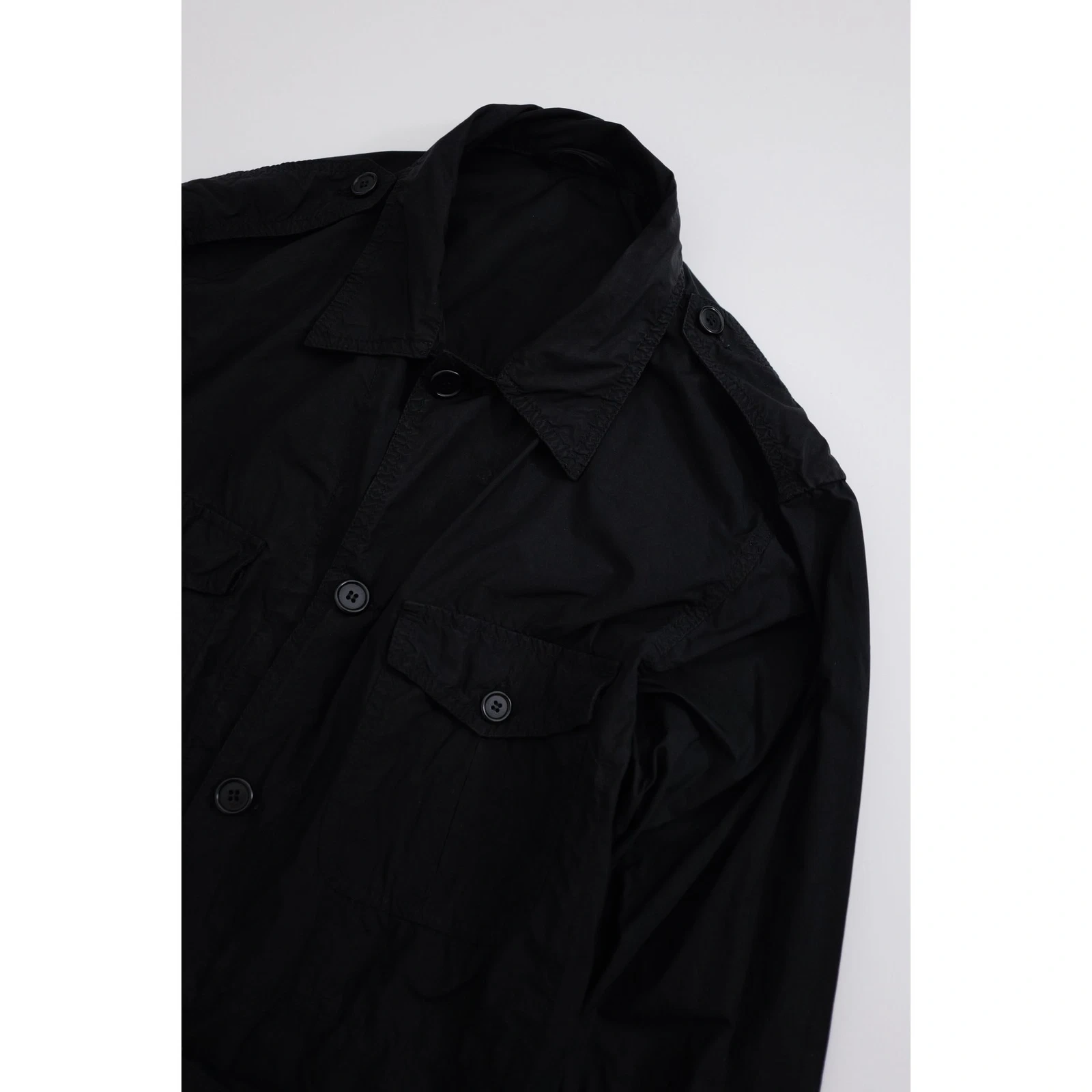 YOHJI YAMAMOTO Veste Noir vintage, passéist — photo 4