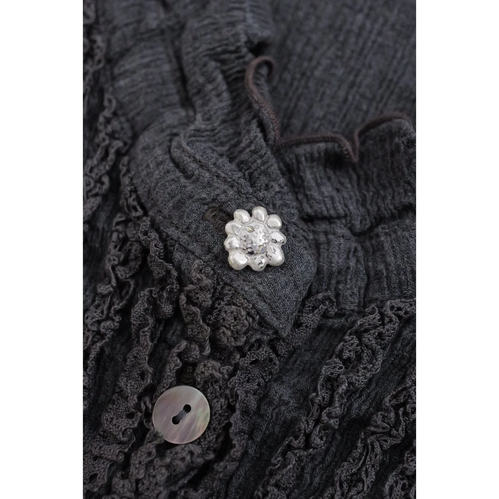 TSUMORI CHISATO Chemise Noir vintage, passéist — photo 4