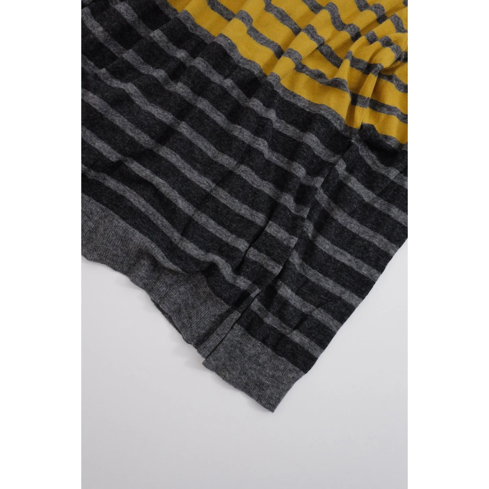 ZUCCA Gilet en laine Jaune vintage, passéist — photo 15