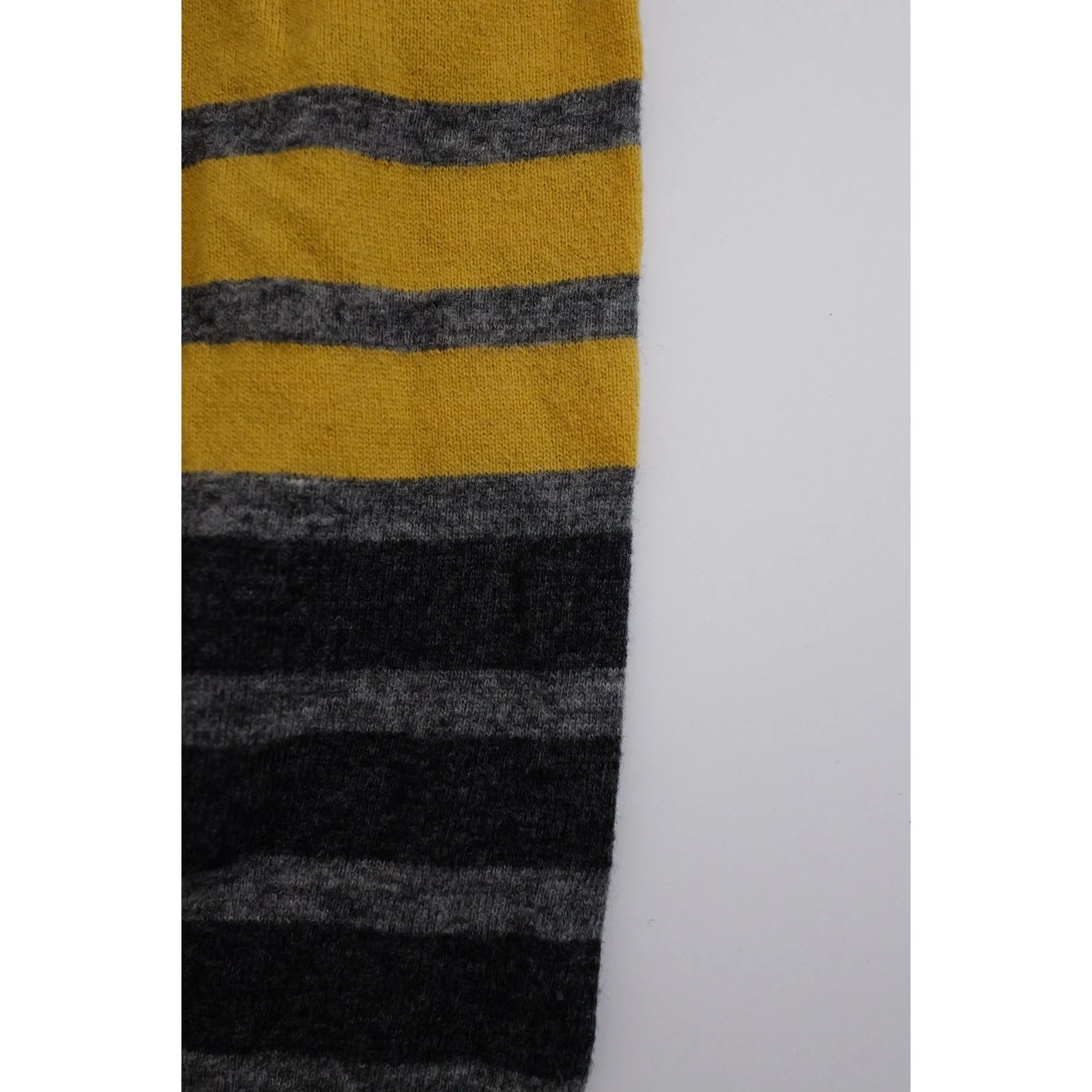 ZUCCA Gilet en laine Jaune vintage, passéist — photo 9