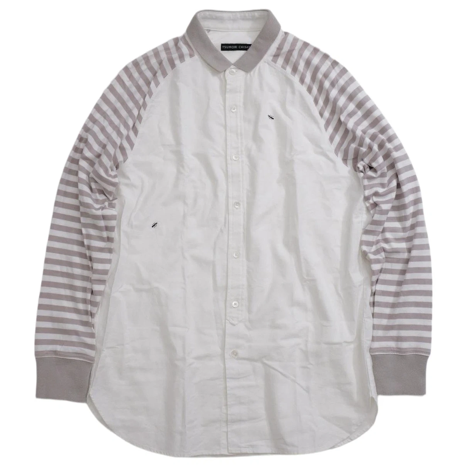 TSUMORI CHISATO Chemise Blanc vintage, passéist — photo 1
