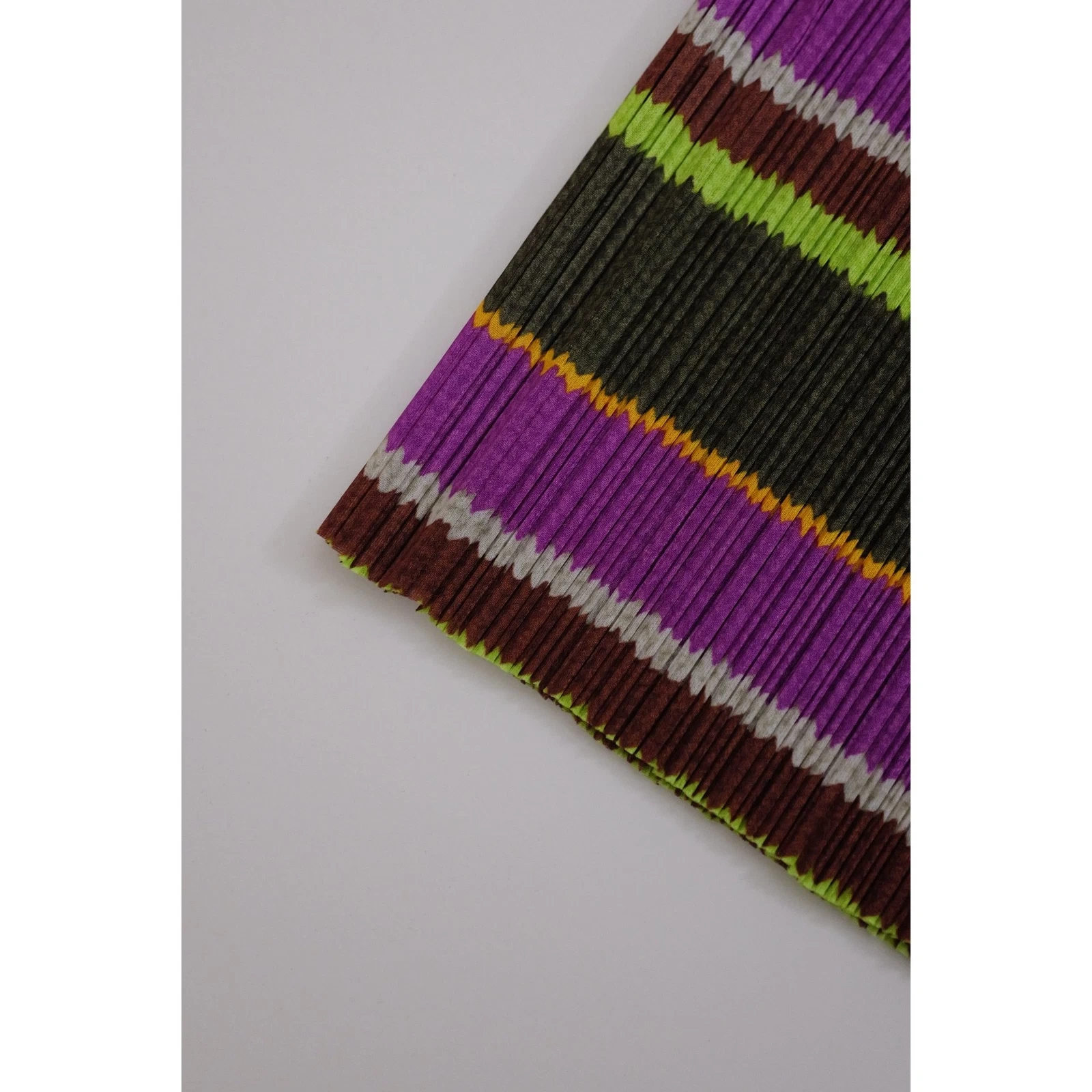 ISSEY MIYAKE Jupe mi-longue Multicolore vintage, passéist — photo 4