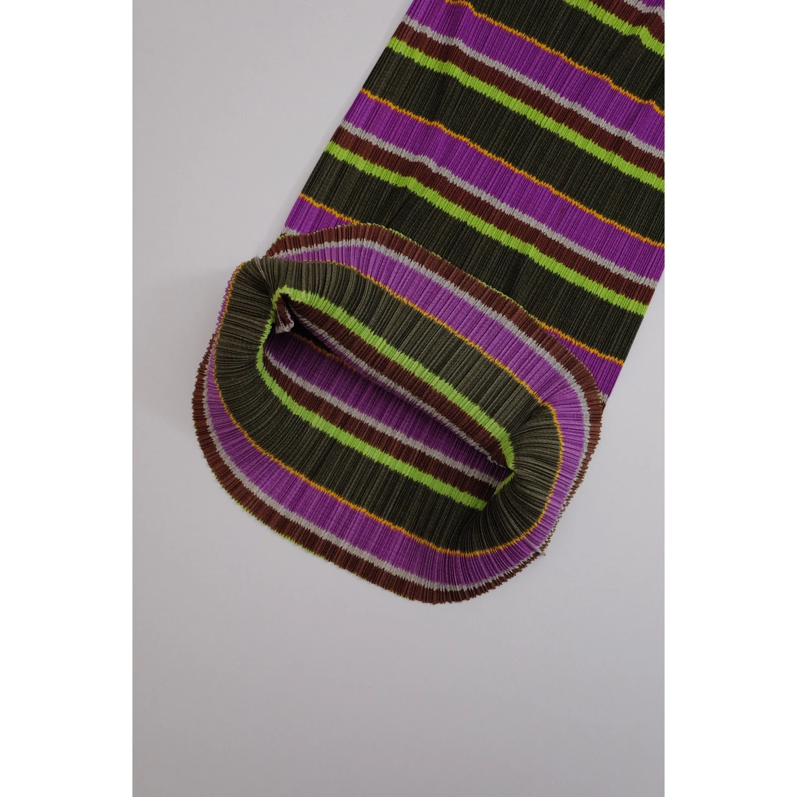 ISSEY MIYAKE Jupe mi-longue Multicolore vintage, passéist — photo 7