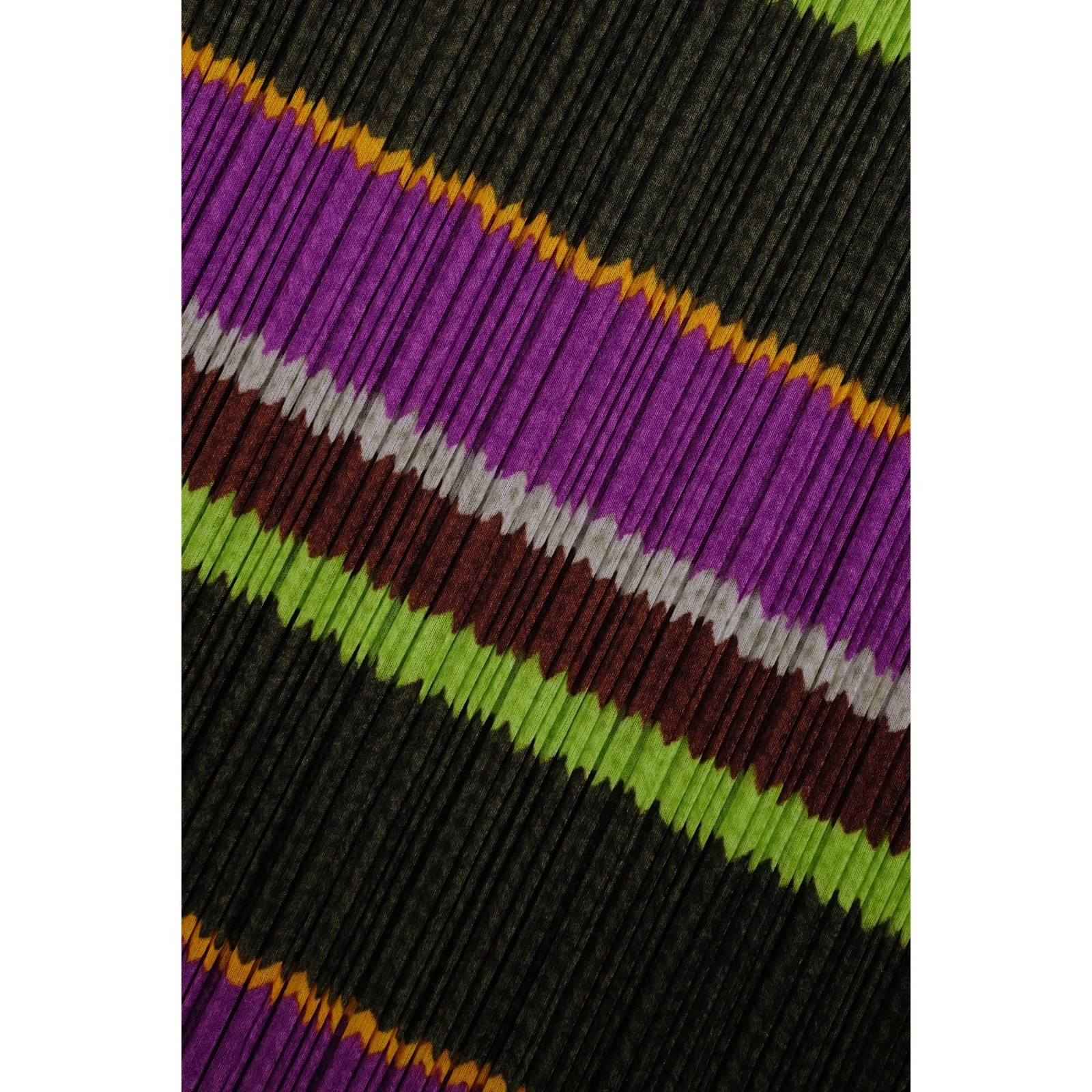 ISSEY MIYAKE Jupe mi-longue Multicolore vintage, passéist — photo 9