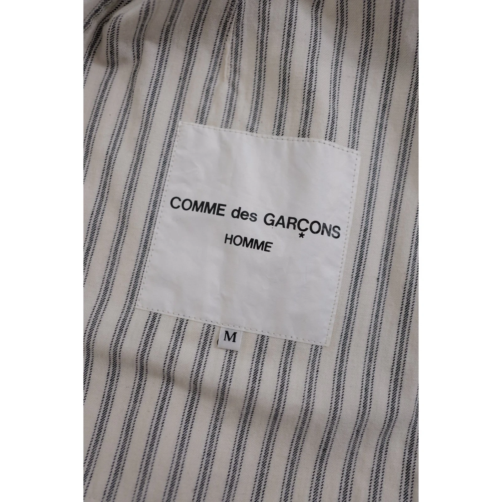 COMME DES GARÇONS Veste Blanc vintage, passéist — photo 11