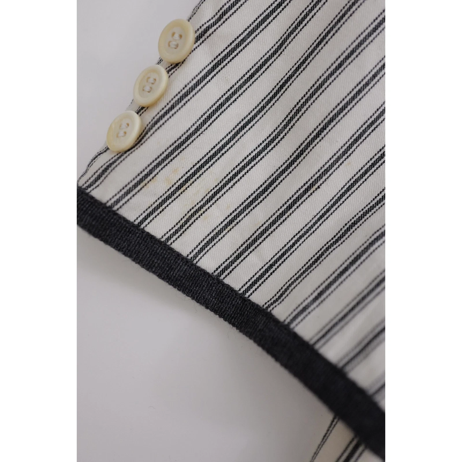 COMME DES GARÇONS Veste Blanc vintage, passéist — photo 8