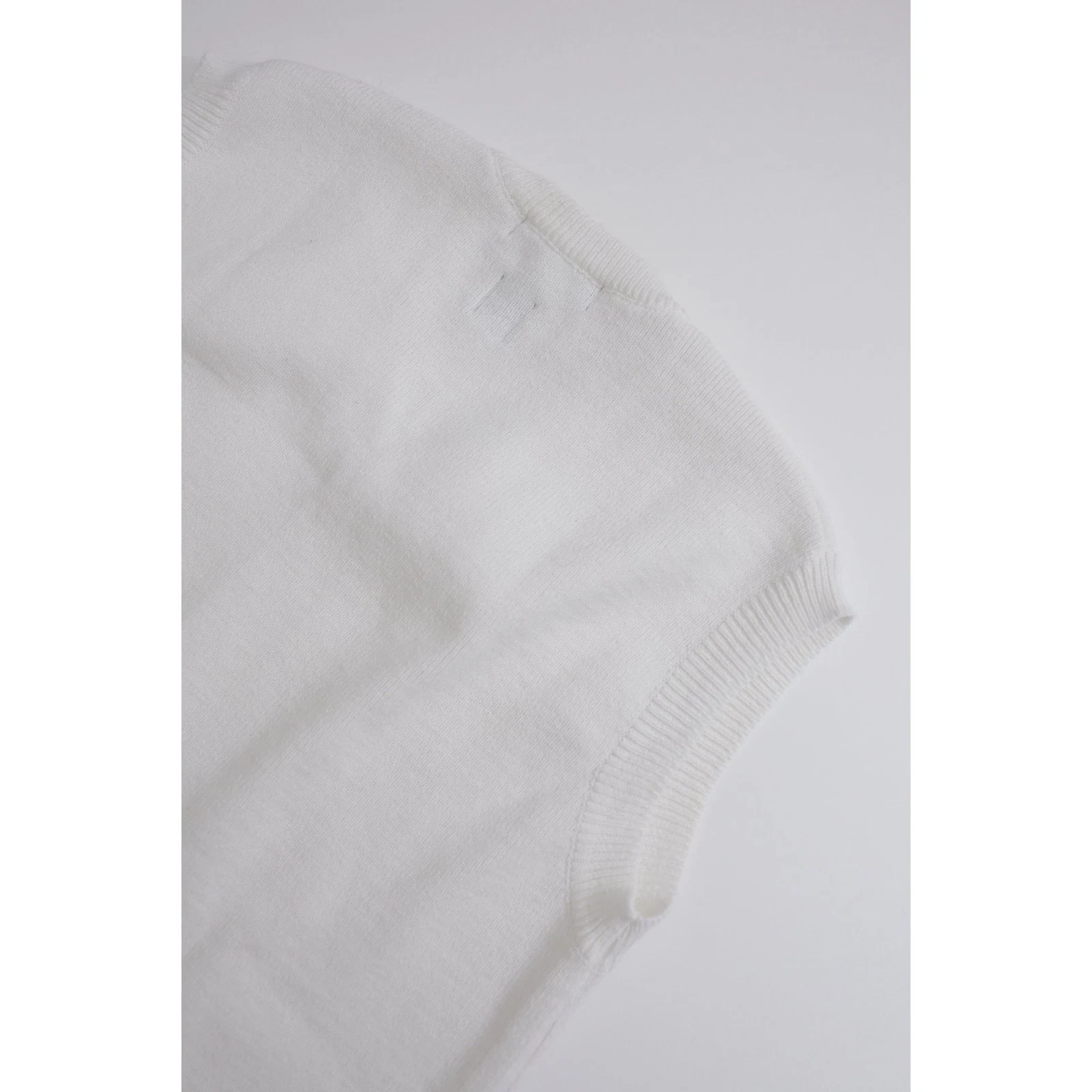 COMME DES GARÇONS Pull-over Écru vintage, passéist — photo 12