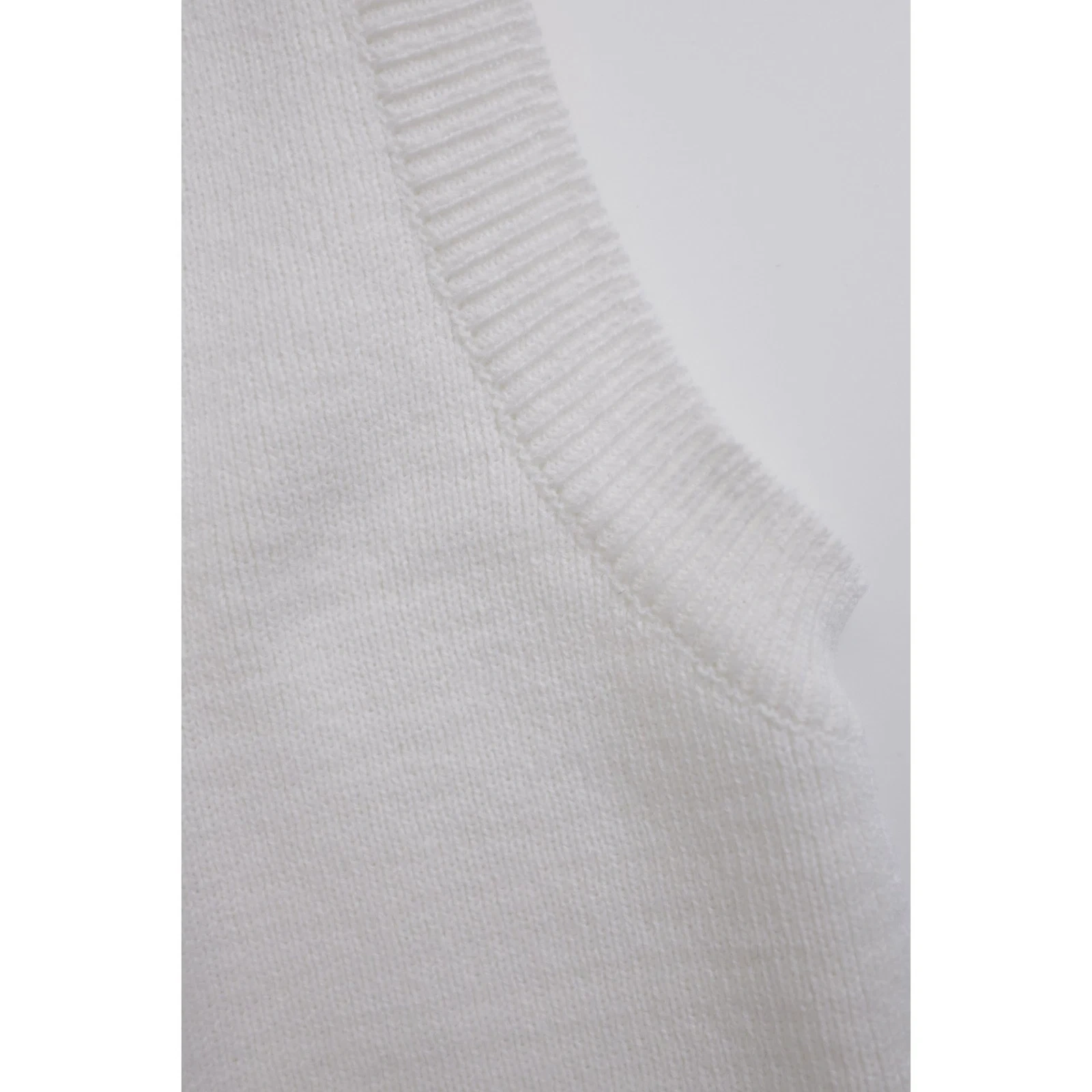 COMME DES GARÇONS Pull-over Écru vintage, passéist — photo 6