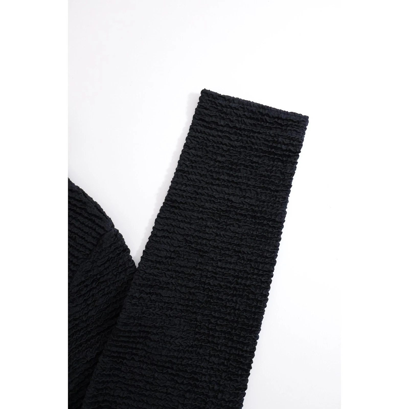 JUNKO KOSHINO Sweat Noir vintage, passéist — photo 4