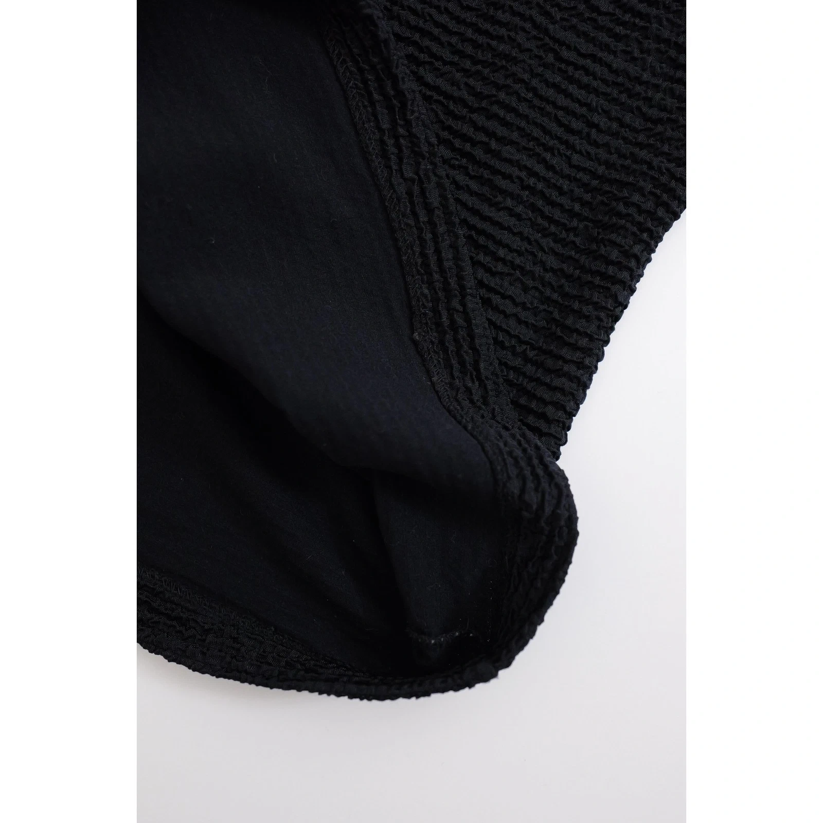 JUNKO KOSHINO Sweat Noir vintage, passéist — photo 10