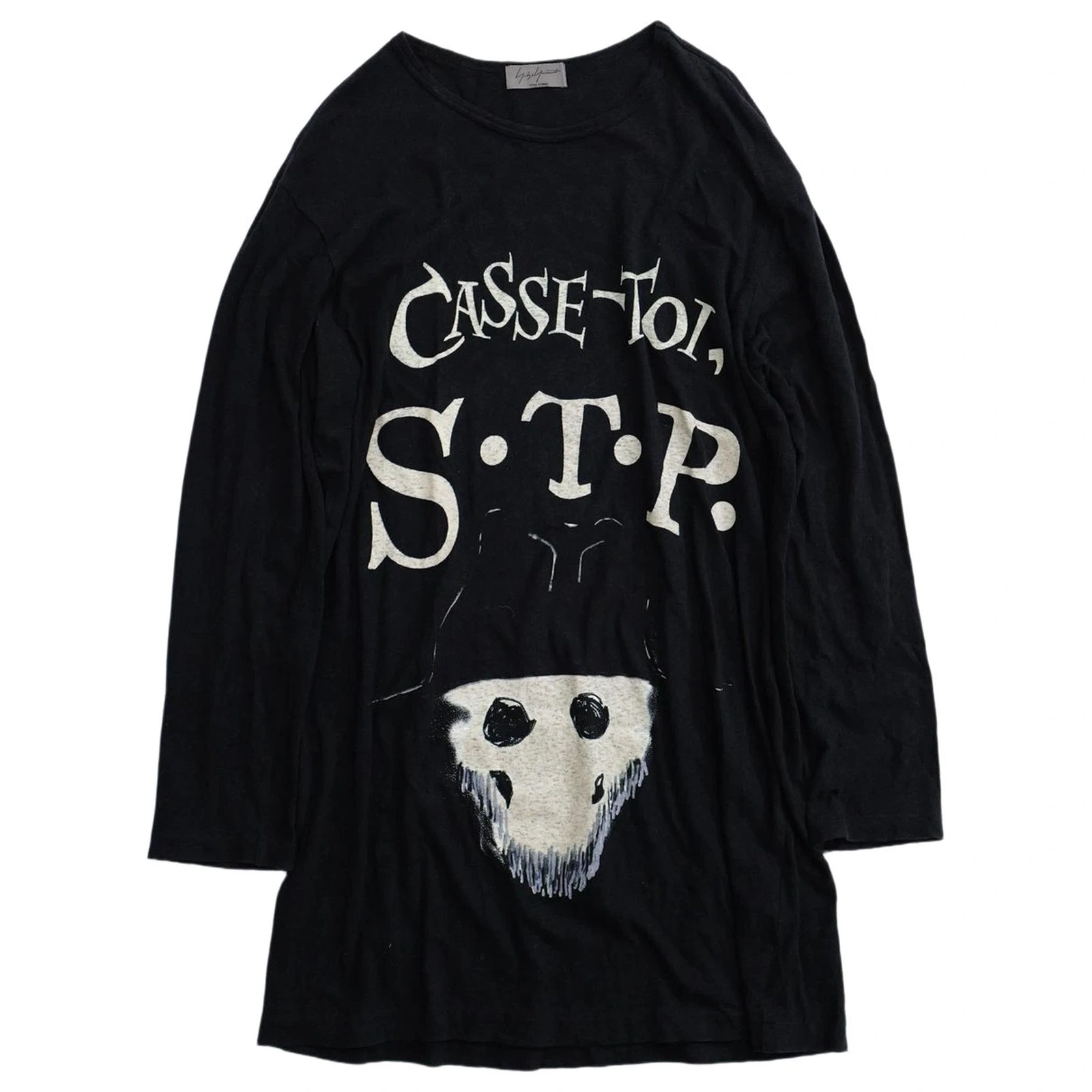 YOHJI YAMAMOTO Tee shirt Noir vintage, passéist — photo 1