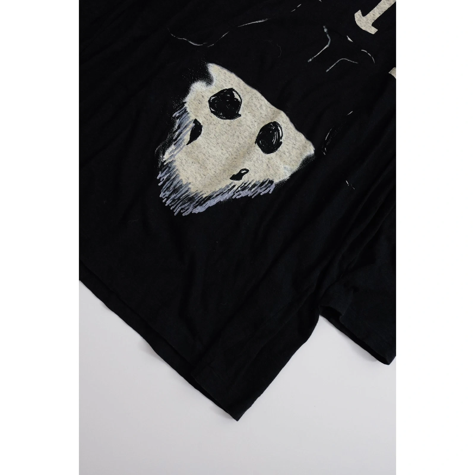 YOHJI YAMAMOTO Tee shirt Noir vintage, passéist — photo 3