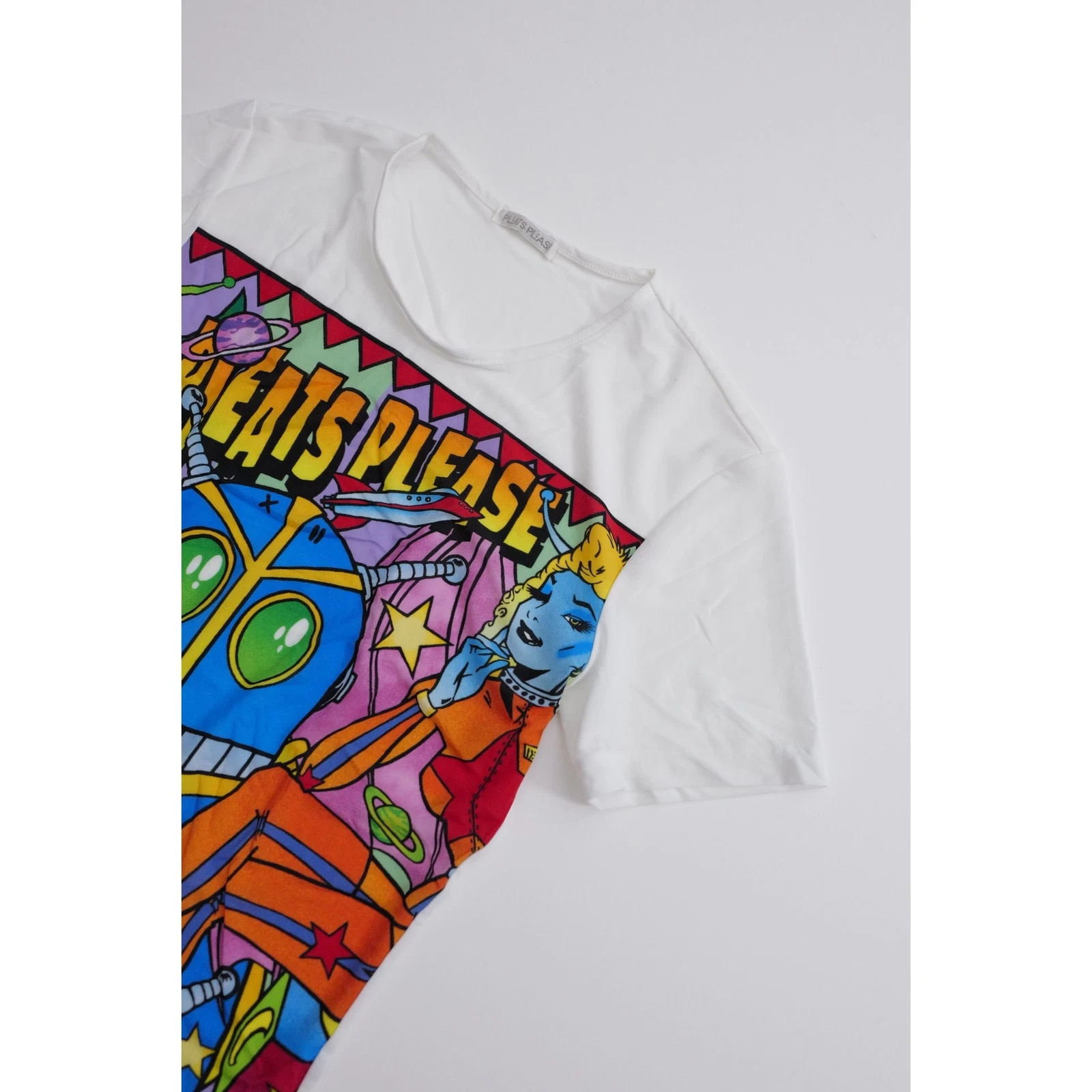 ISSEY MIYAKE Tee shirt Multicolore vintage, passéist — photo 2