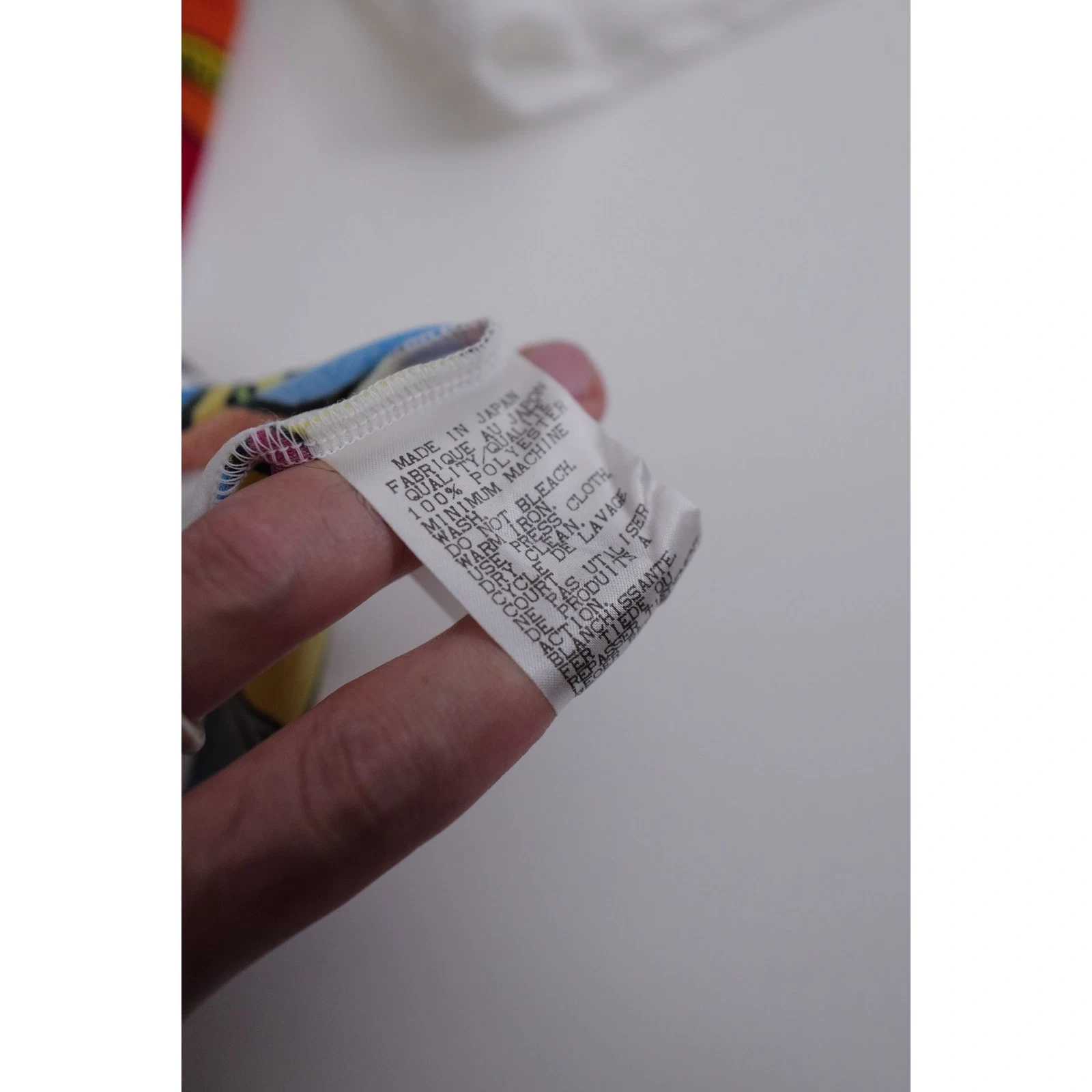 ISSEY MIYAKE Tee shirt Multicolore vintage, passéist — photo 11