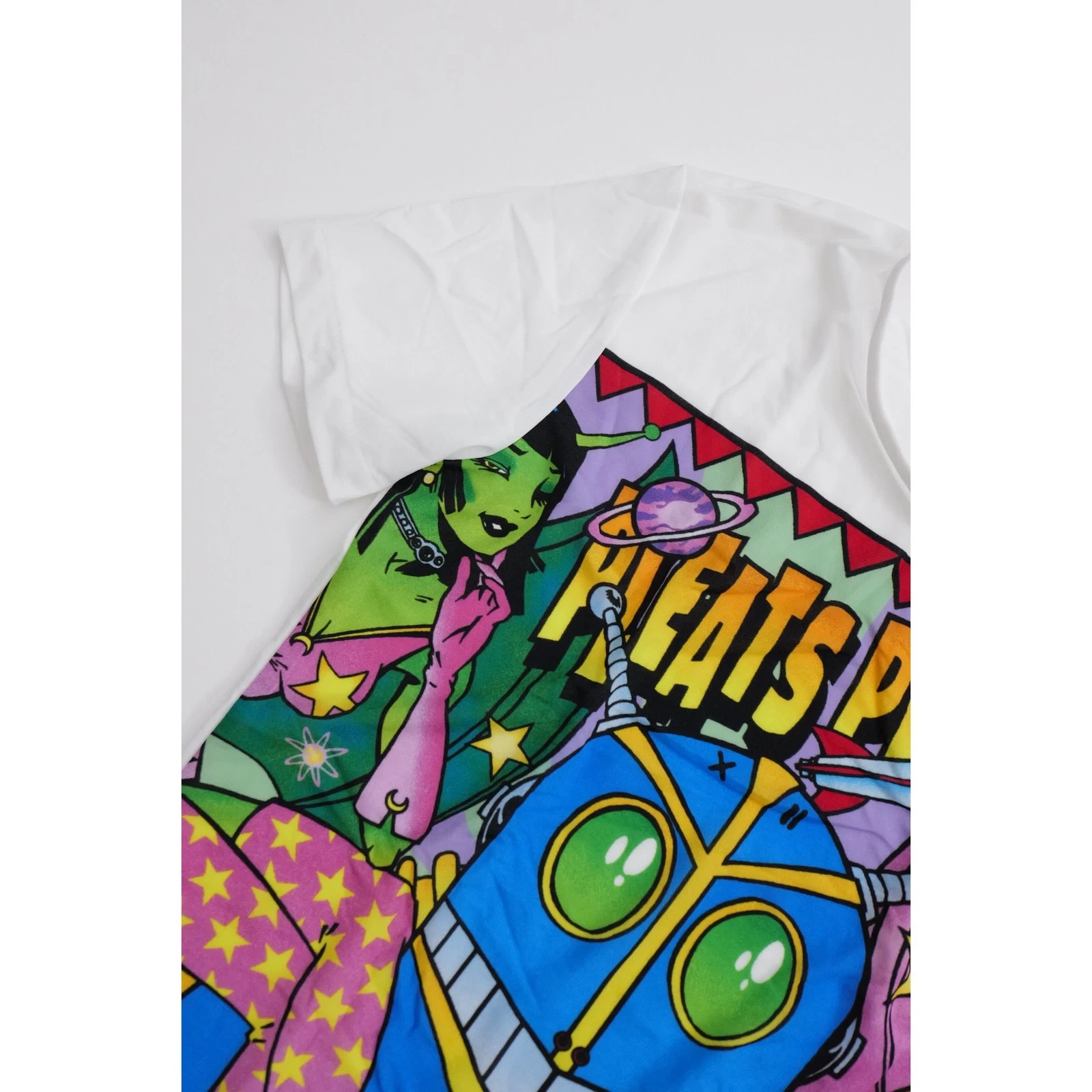 ISSEY MIYAKE Tee shirt Multicolore vintage, passéist — photo 4