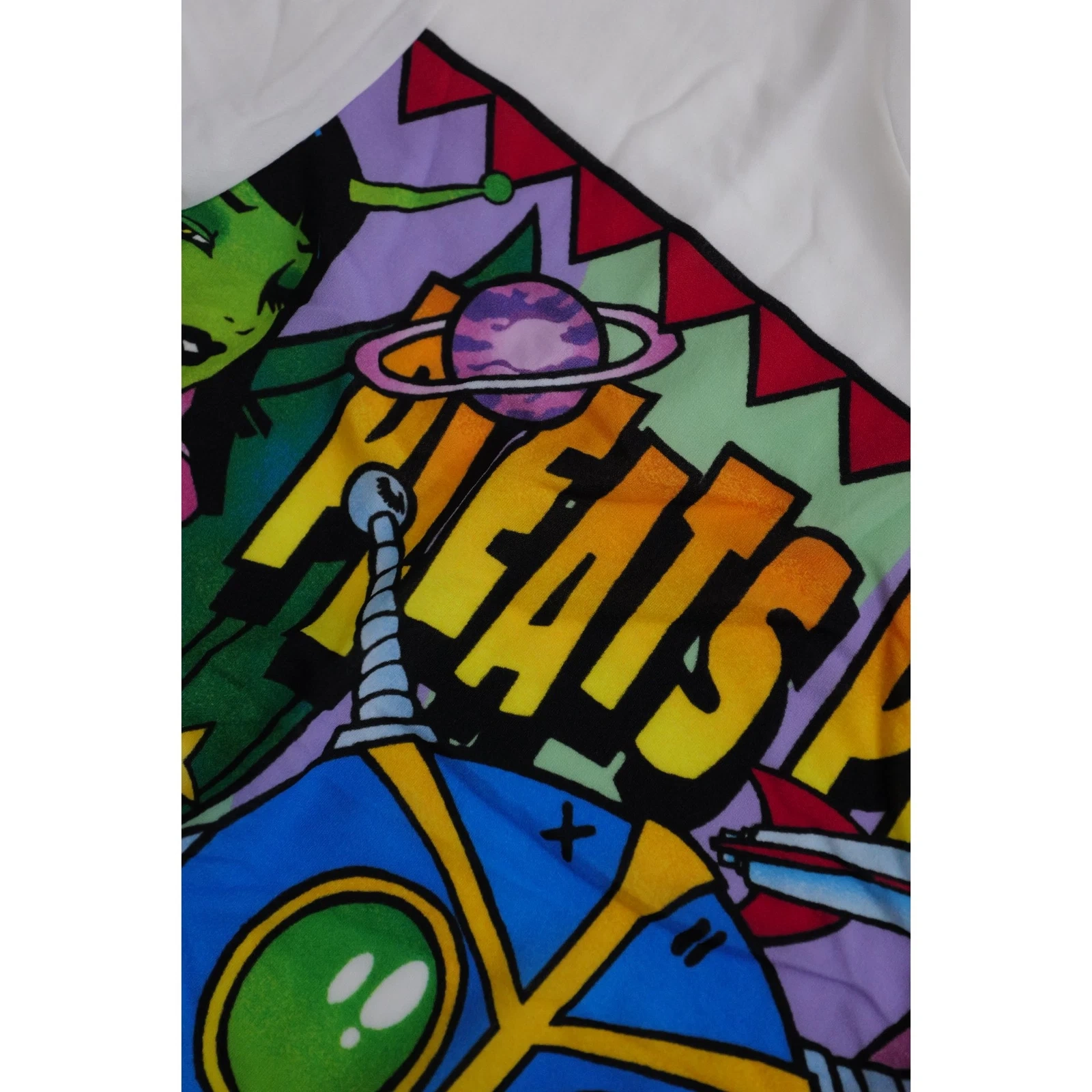 ISSEY MIYAKE Tee shirt Multicolore vintage, passéist — photo 9