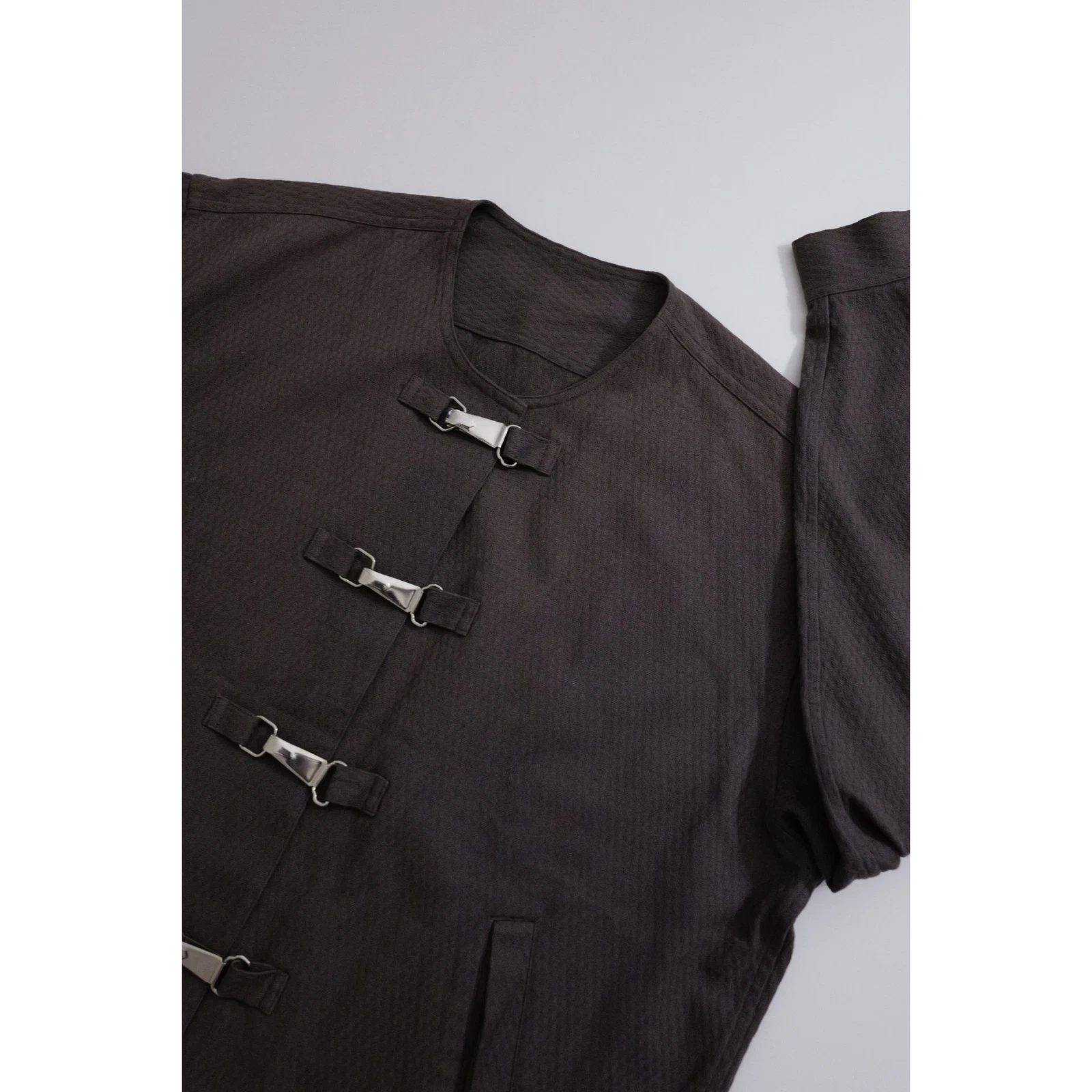 YOHJI YAMAMOTO Blouson Marron vintage, passéist — photo 2