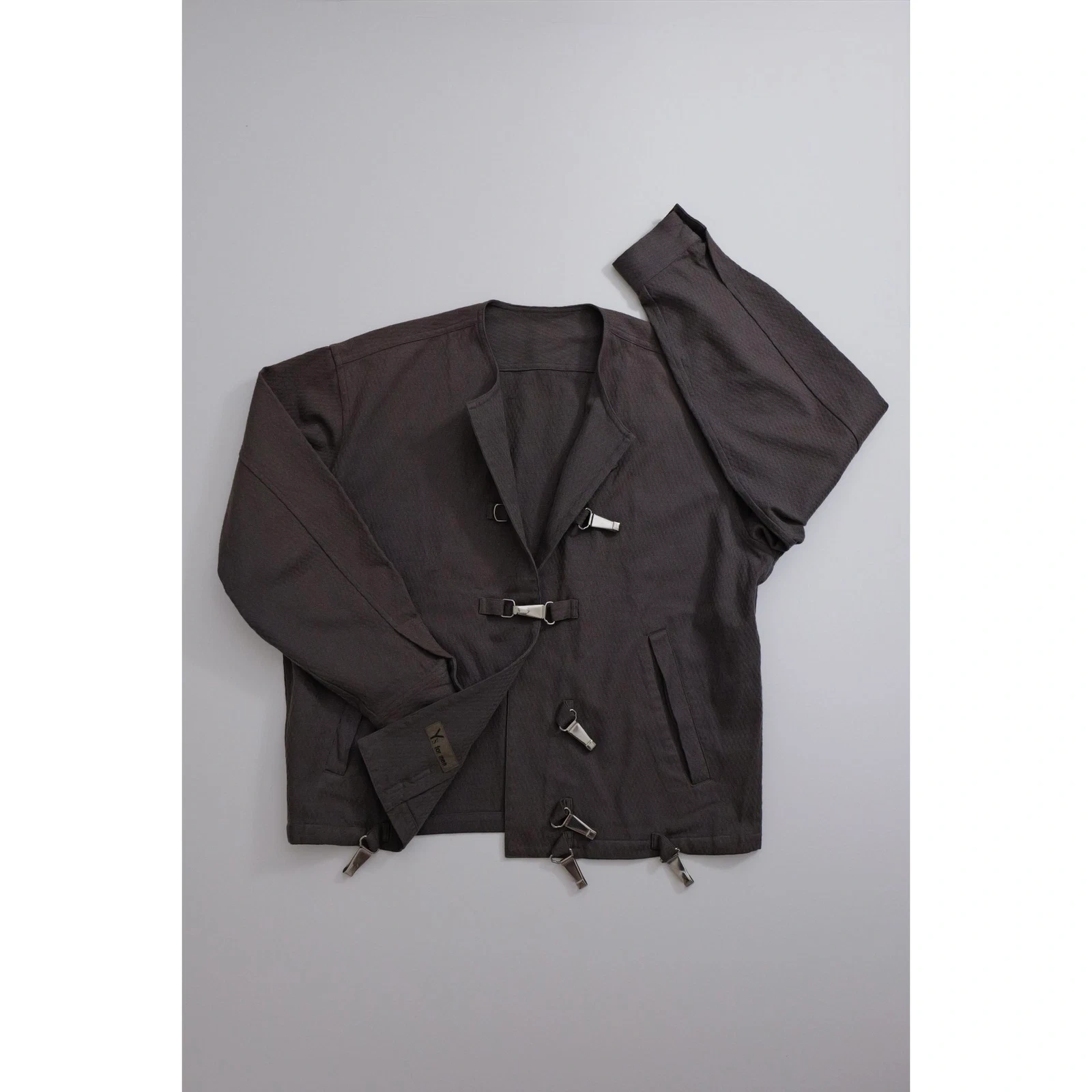 YOHJI YAMAMOTO Blouson Marron vintage, passéist — photo 12