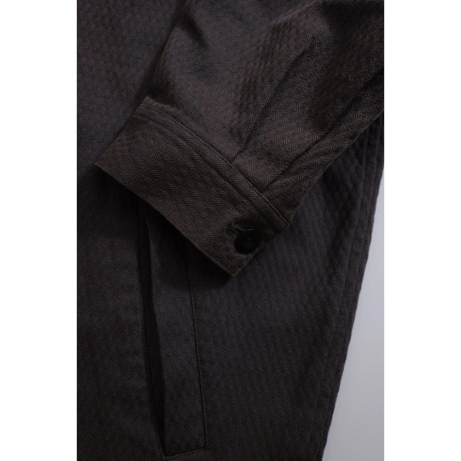 YOHJI YAMAMOTO Blouson Marron vintage, passéist — photo 7