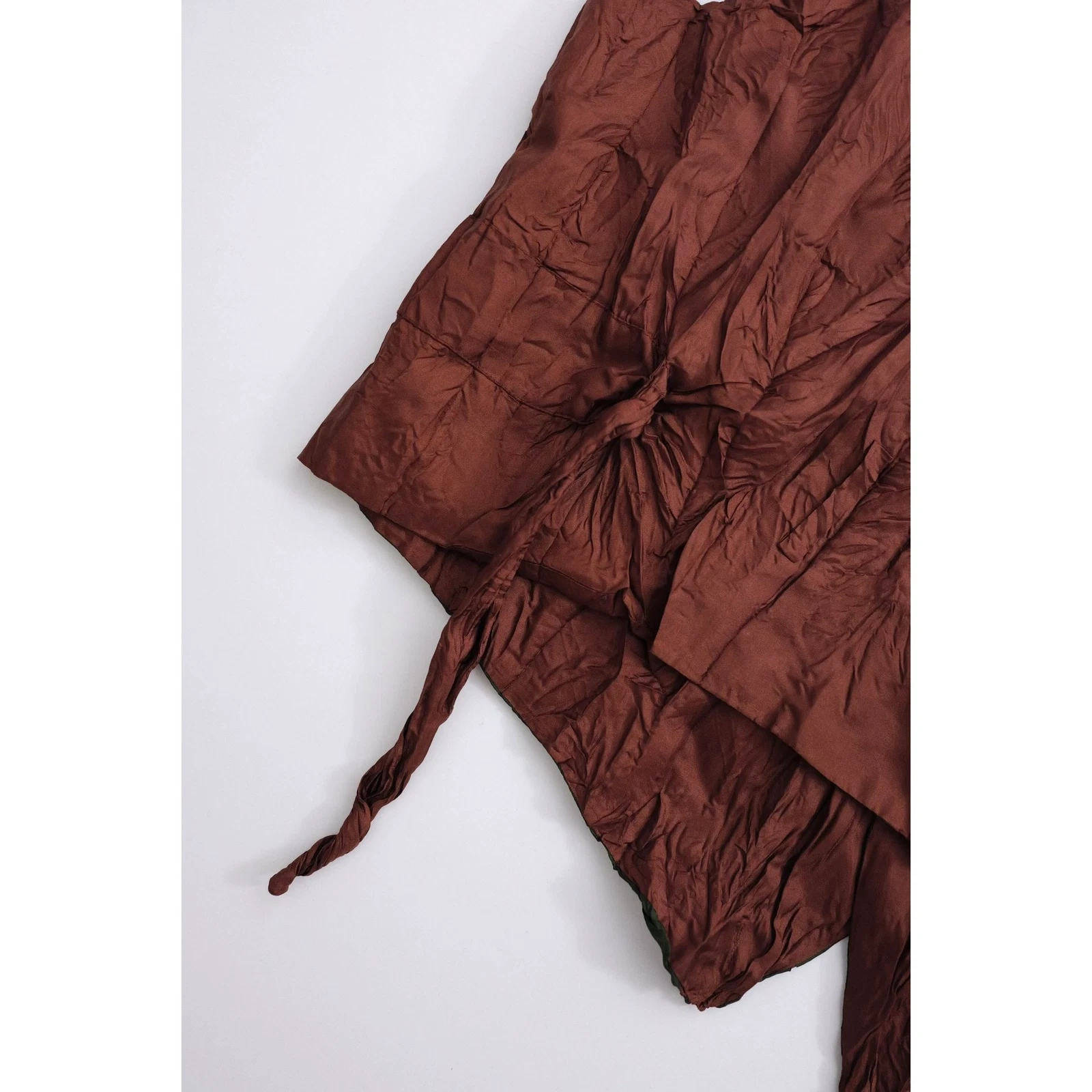 ISSEY MIYAKE Tunique Kaki vintage, passéist — photo 13