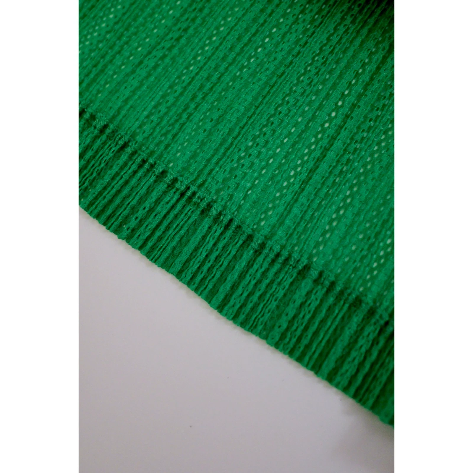 ISSEY MIYAKE Mini robe Vert vintage, passéist — photo 11