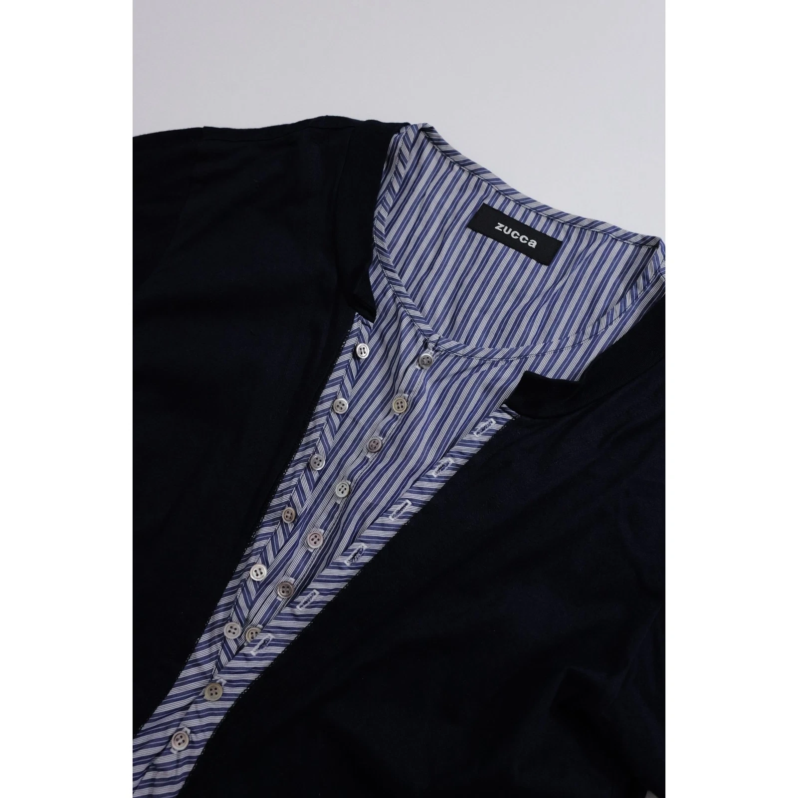 ZUCCA Tee shirt Marine vintage, passéist — photo 10