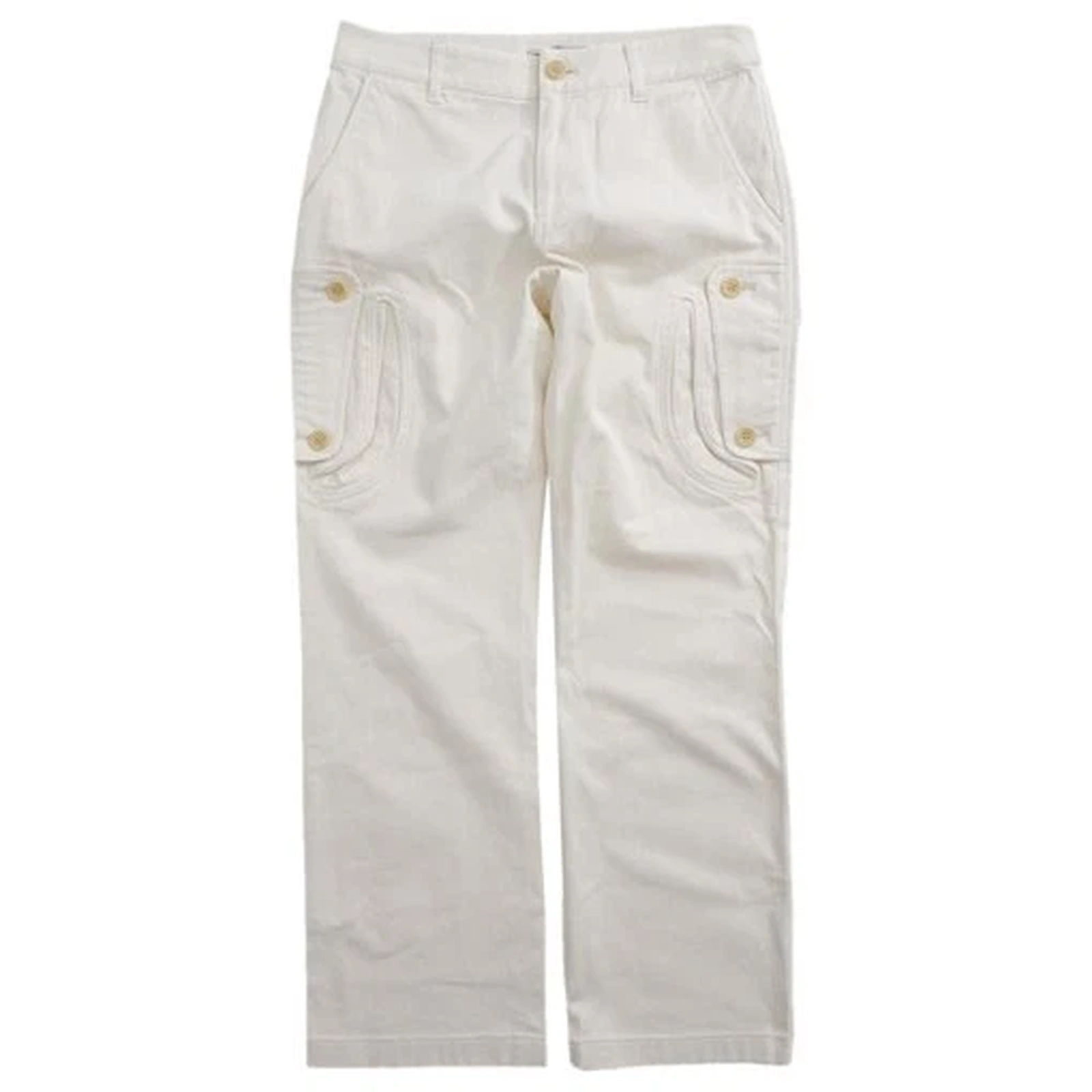 ISSEY MIYAKE Jean droit Beige vintage, passéist — photo 1