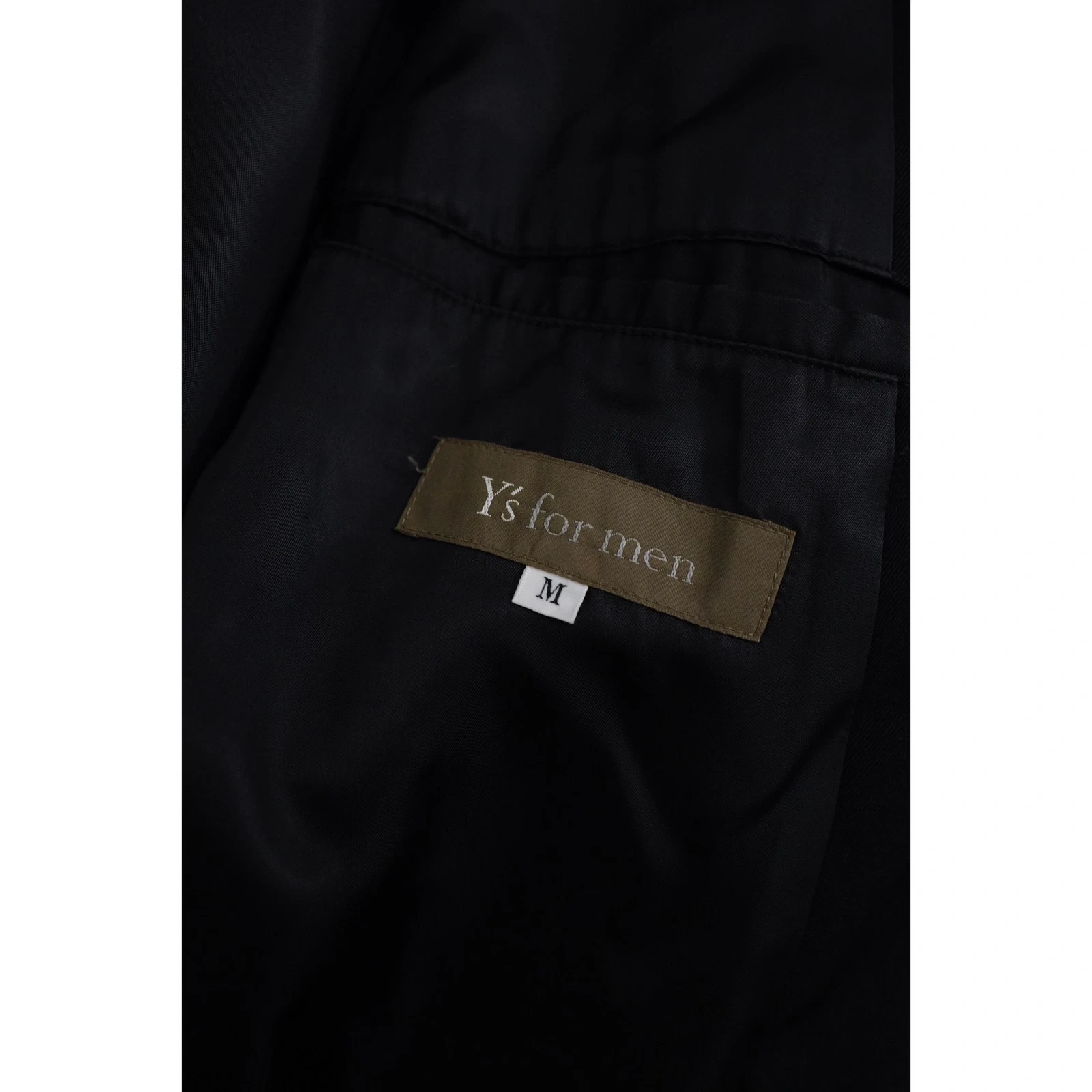 YOHJI YAMAMOTO Veste en laine Noir vintage, passéist — photo 13