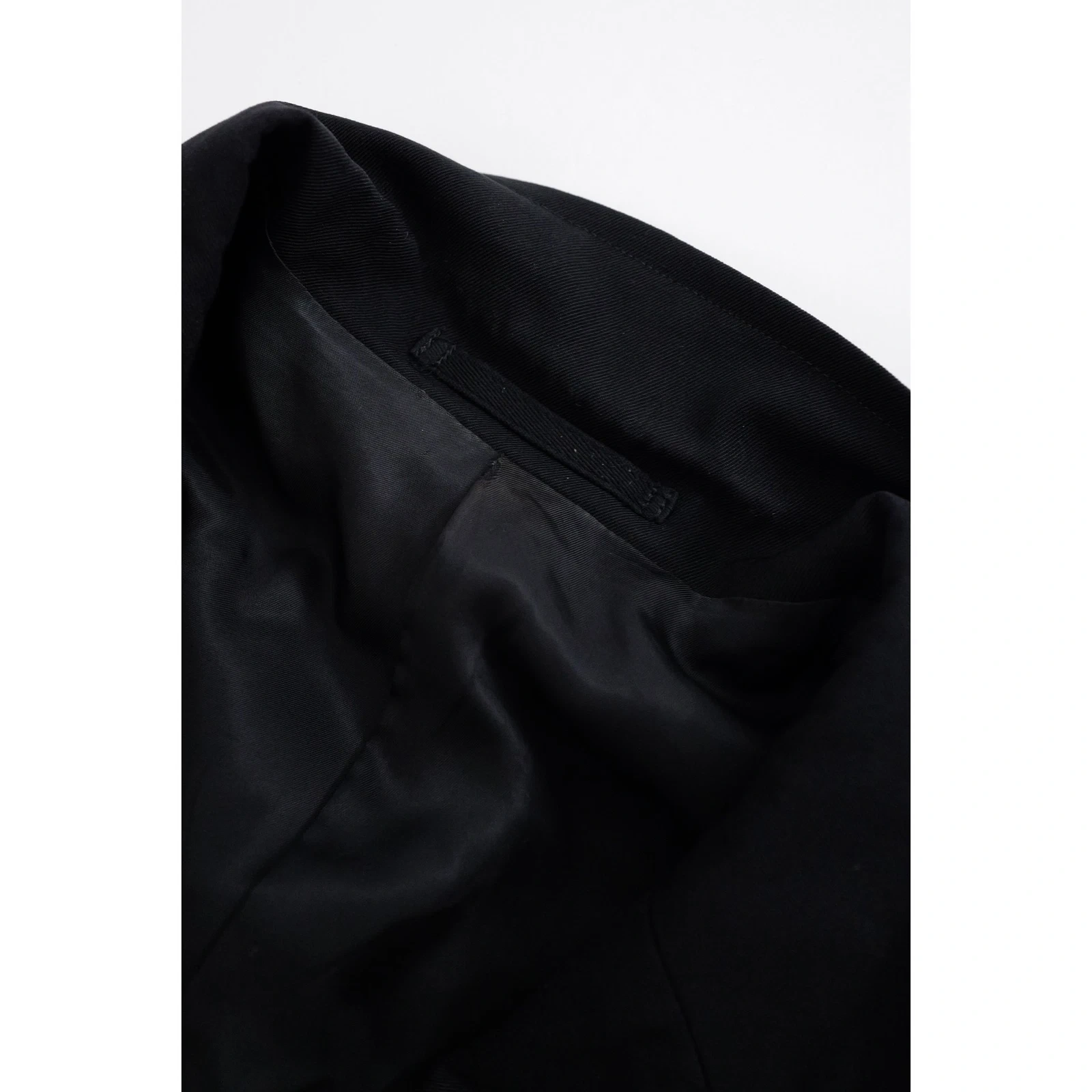 YOHJI YAMAMOTO Veste en laine Noir vintage, passéist — photo 5