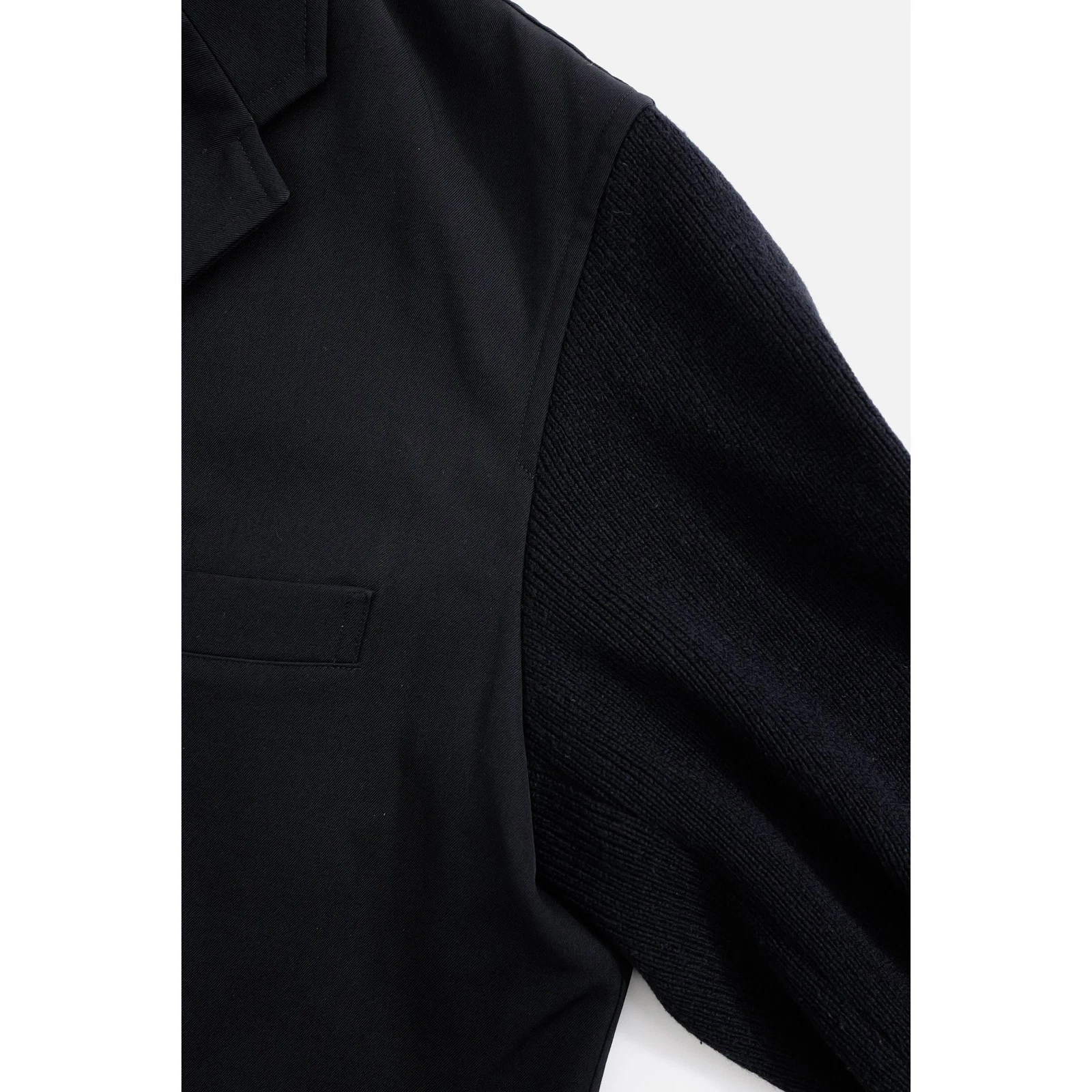 YOHJI YAMAMOTO Veste en laine Noir vintage, passéist — photo 6