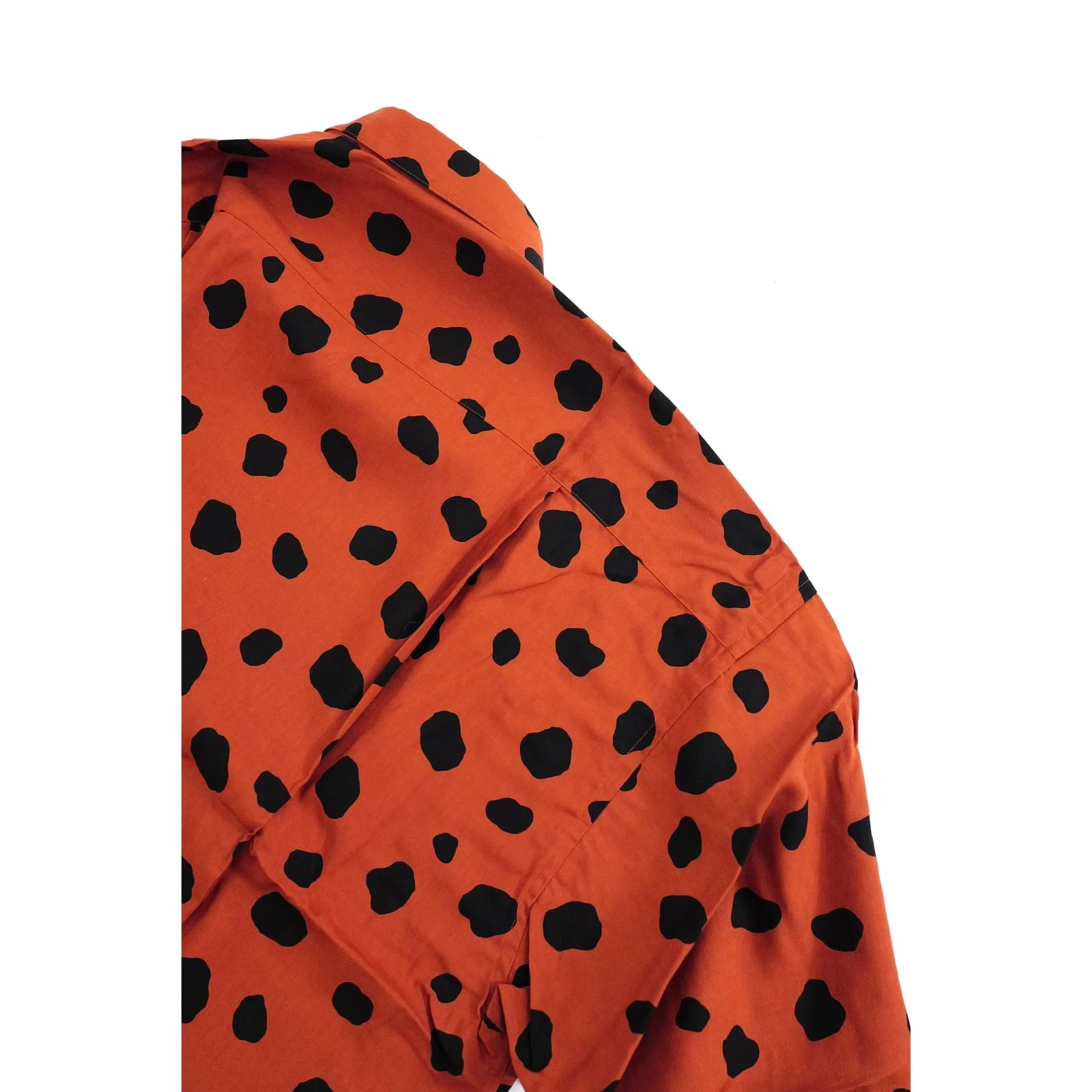 JUNKO KOSHINO Chemise Orange vintage, passéist — photo 15