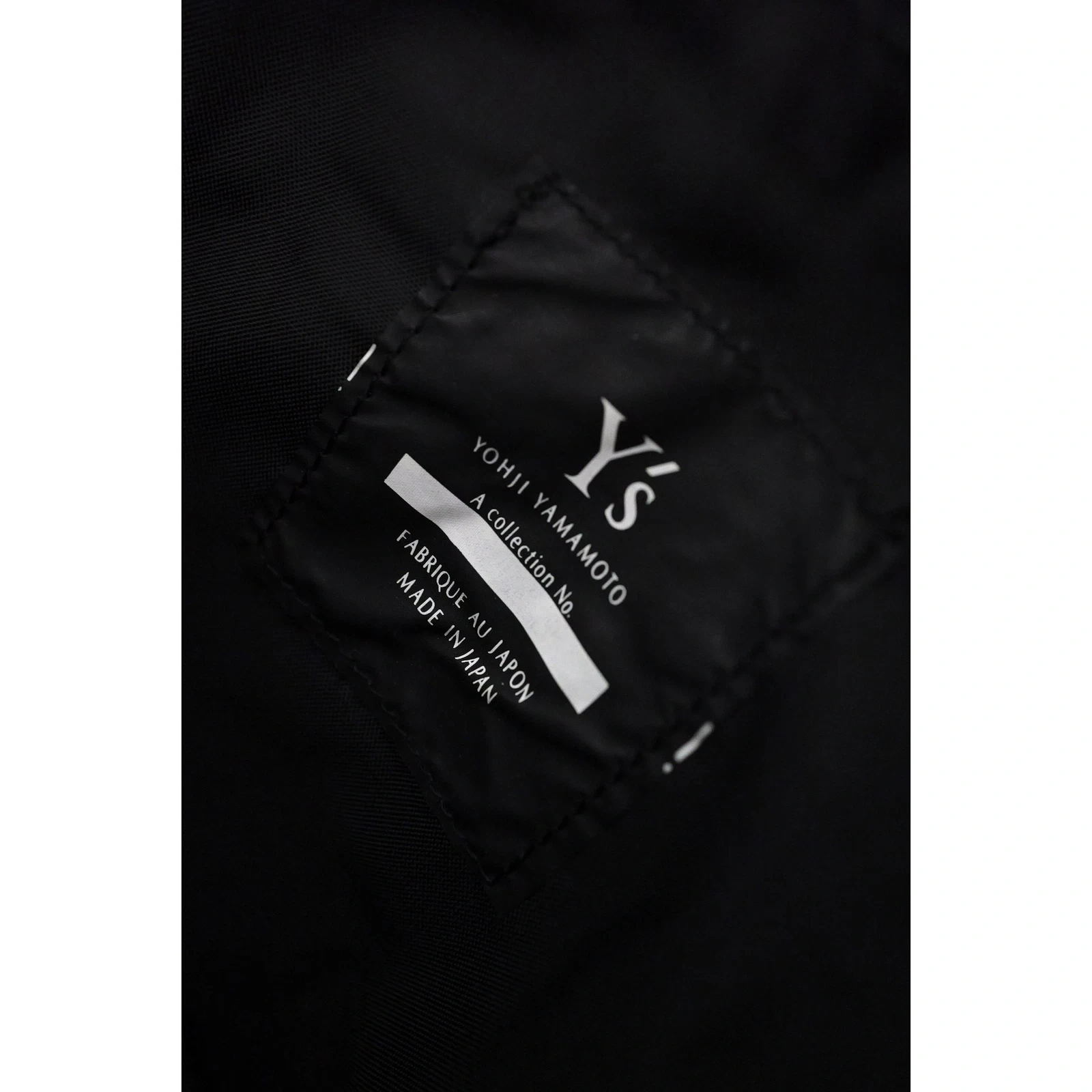 YOHJI YAMAMOTO Sac à dos Noir vintage, passéist — photo 11