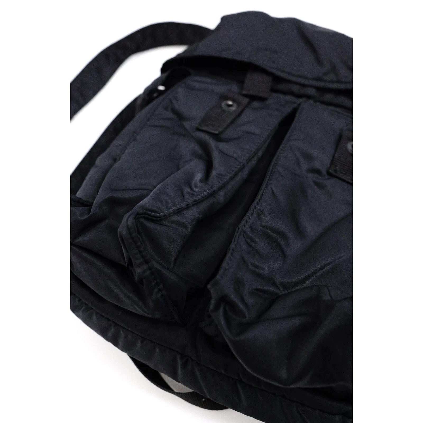 YOHJI YAMAMOTO Sac à dos Noir vintage, passéist — photo 6