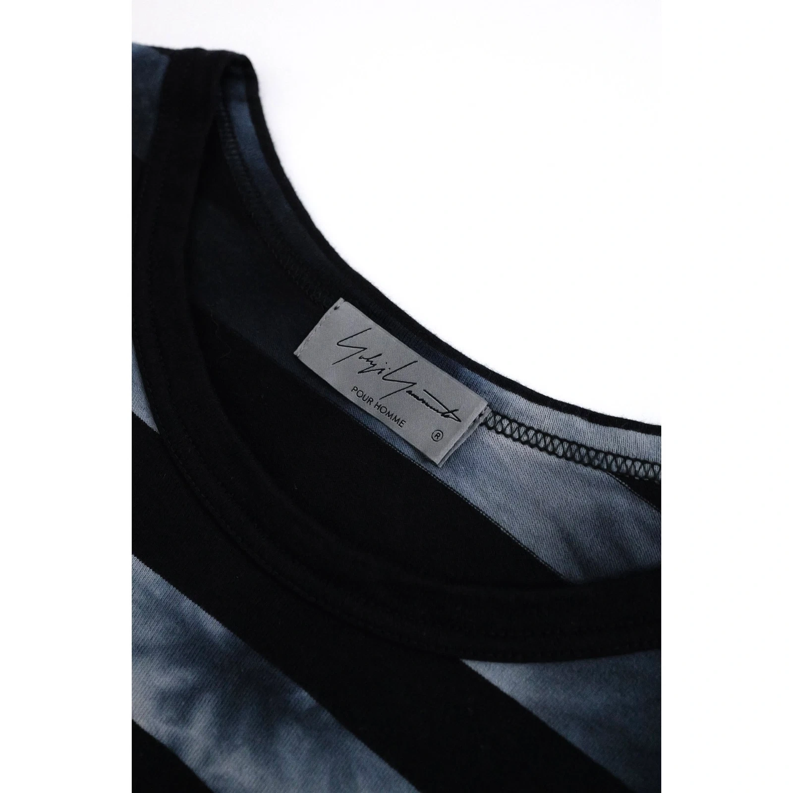 YOHJI YAMAMOTO Tee shirt Marine vintage, passéist — photo 4