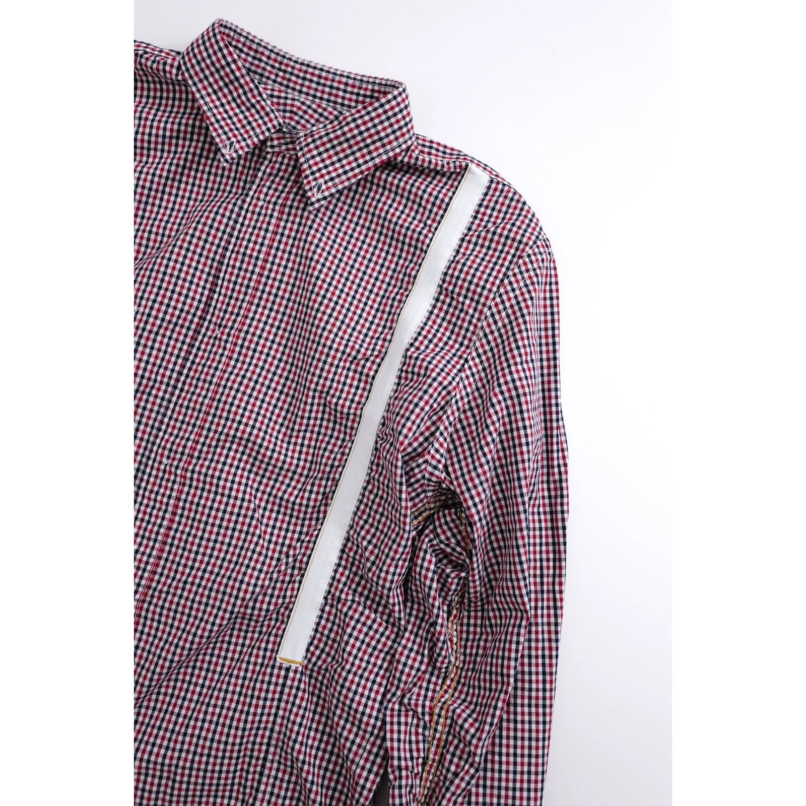 COMME DES GARÇONS Chemise Bordeaux vintage, passéist — photo 8