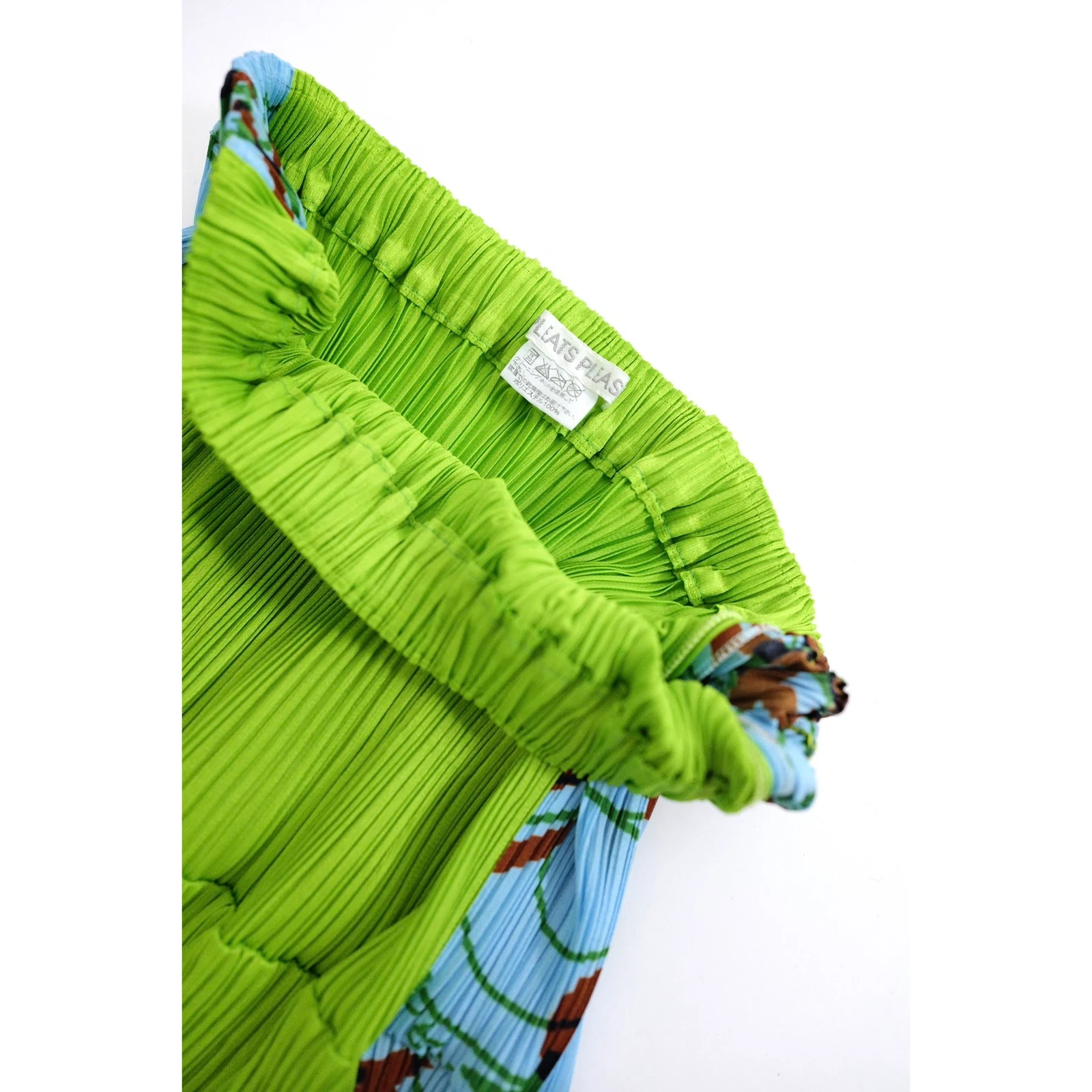 ISSEY MIYAKE Jupe mi-longue Multicolore vintage, passéist — photo 7