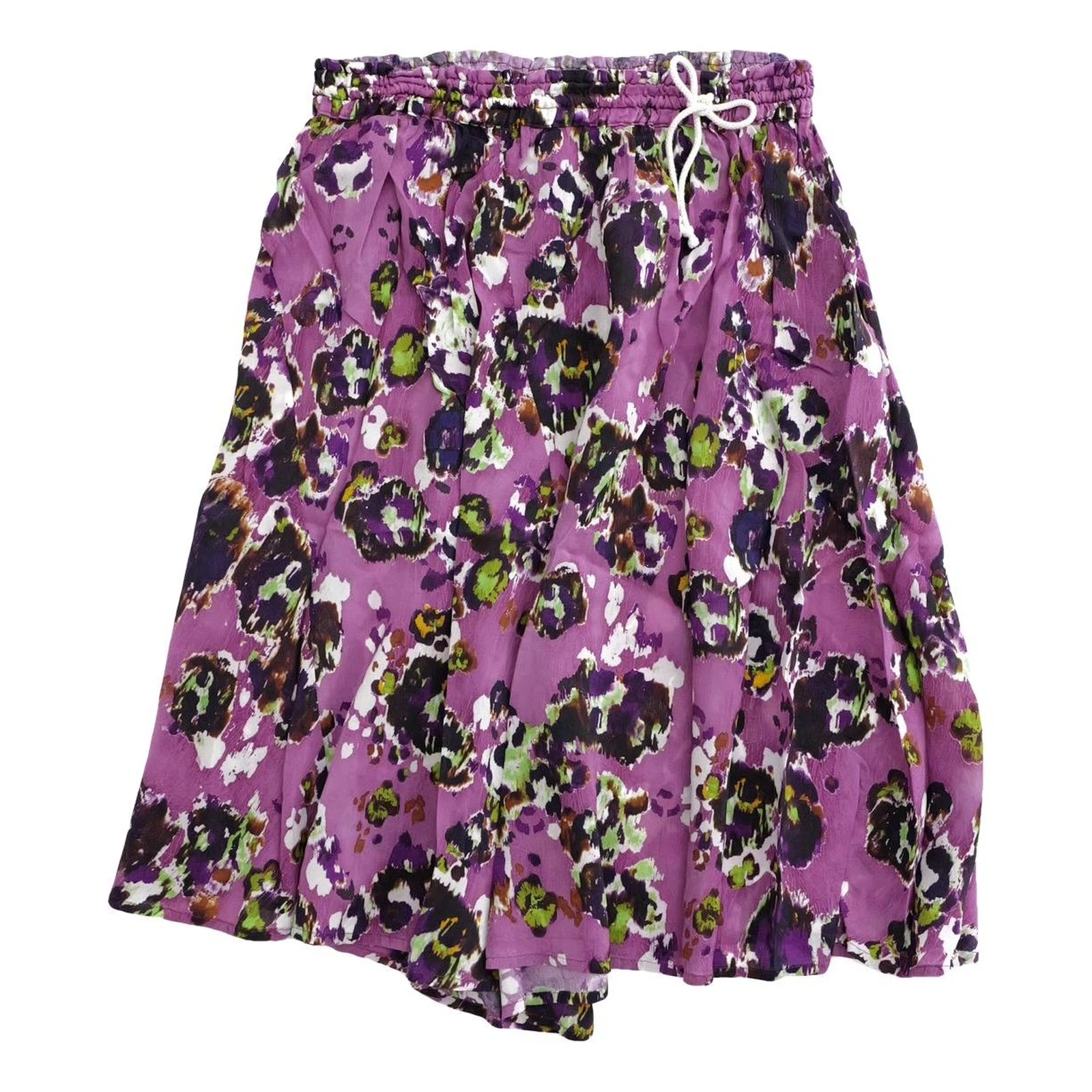 YOHJI YAMAMOTO Jupe mi-longue Violet vintage, passéist — photo 1