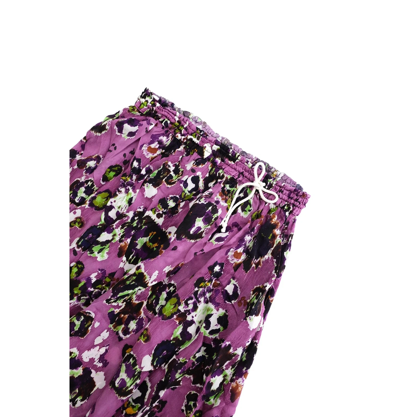 YOHJI YAMAMOTO Jupe mi-longue Violet vintage, passéist — photo 3