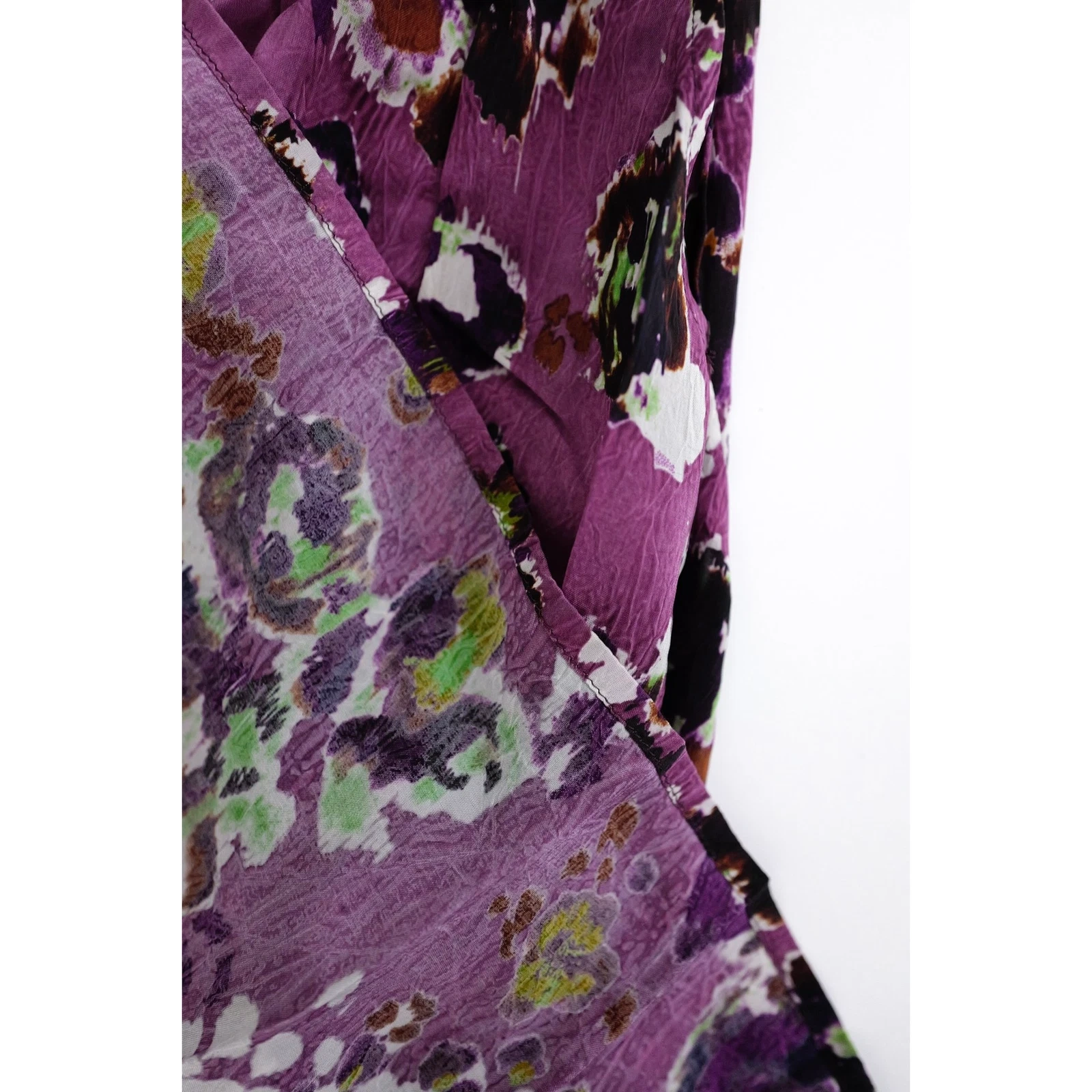YOHJI YAMAMOTO Jupe mi-longue Violet vintage, passéist — photo 6