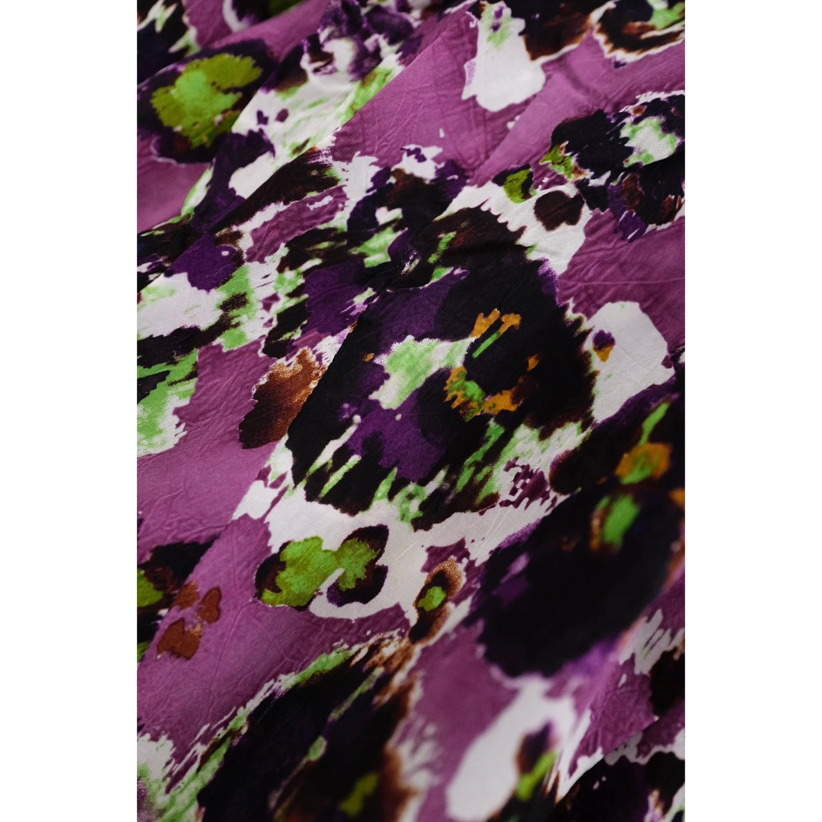 YOHJI YAMAMOTO Jupe mi-longue Violet vintage, passéist — photo 8