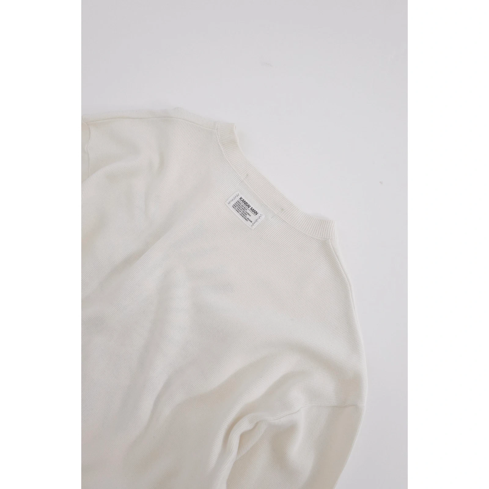 KANSAI YAMAMOTO Sweat Blanc vintage, passéist — photo 14
