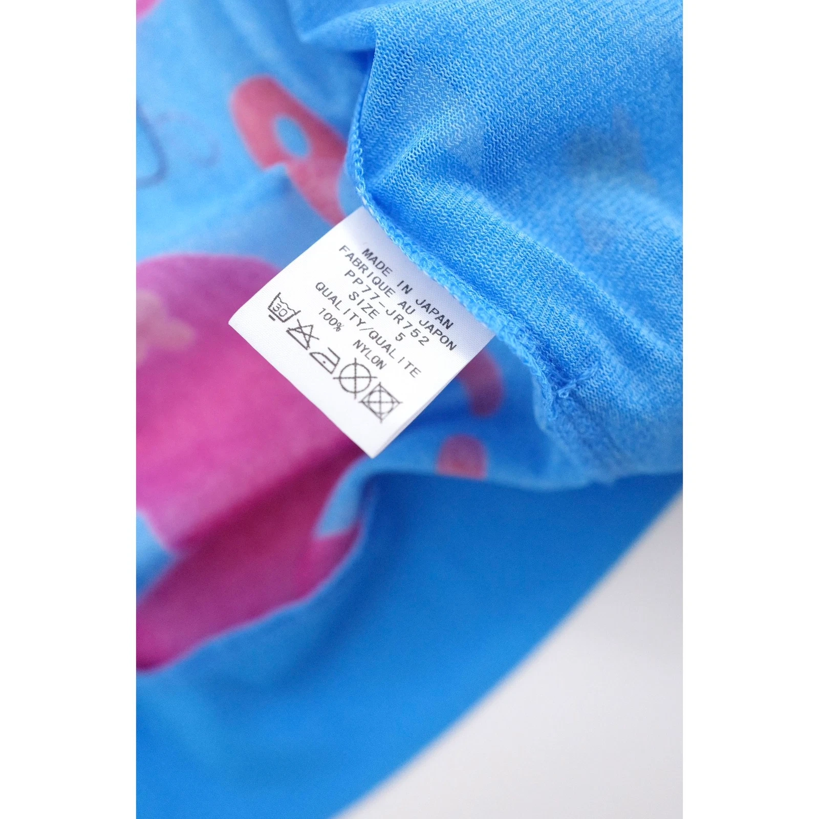 ISSEY MIYAKE Sweat Bleu vintage, passéist — photo 11