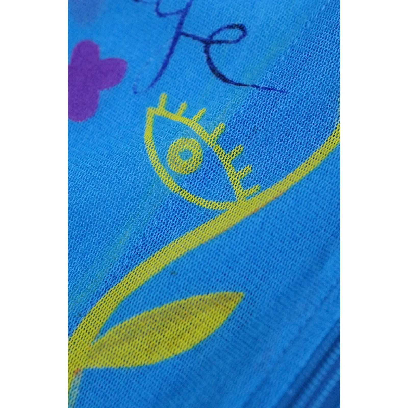 ISSEY MIYAKE Sweat Bleu vintage, passéist — photo 8