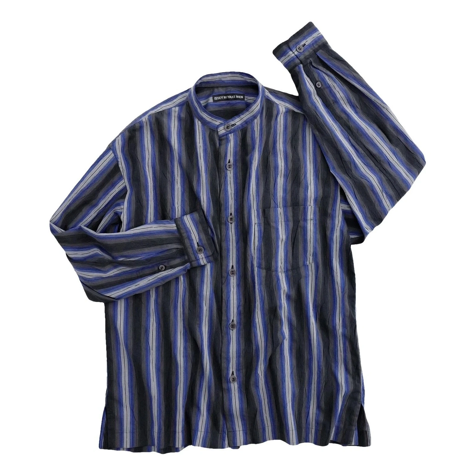 ISSEY MIYAKE Chemise Marine vintage, passéist — photo 1