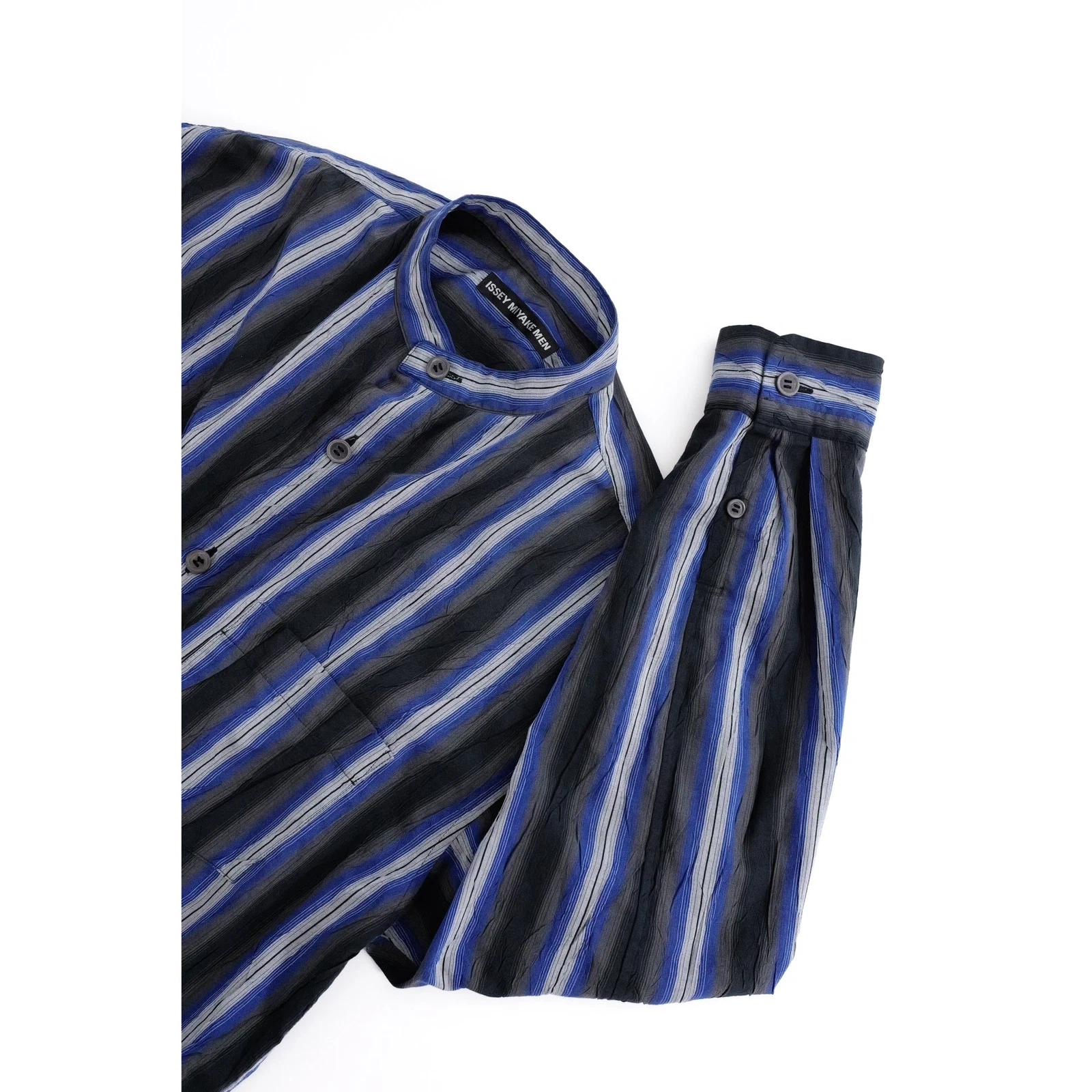 ISSEY MIYAKE Chemise Marine vintage, passéist — photo 2